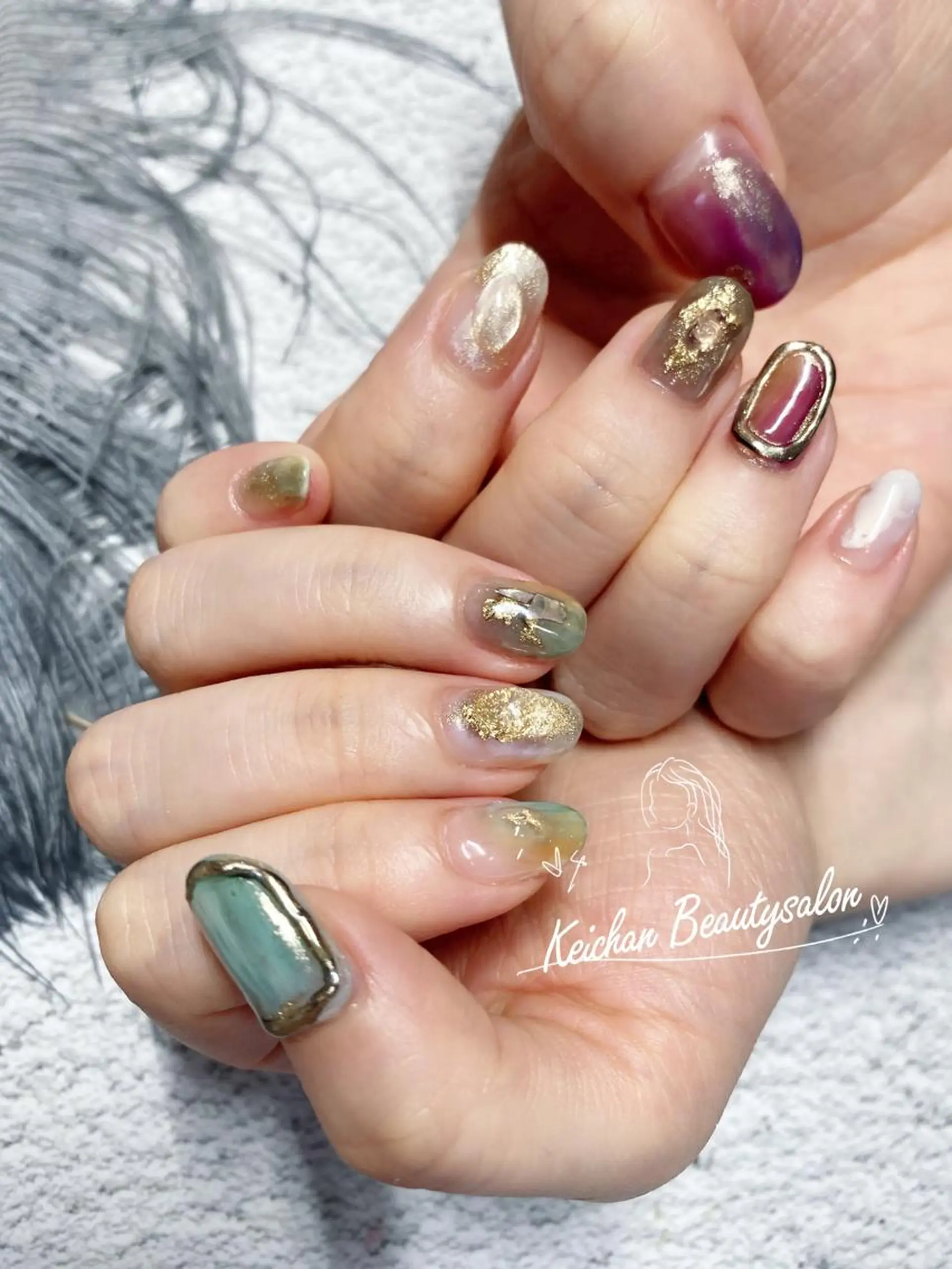 ネイル ハンドネイル 閨匠 上野店のネイルデザイン