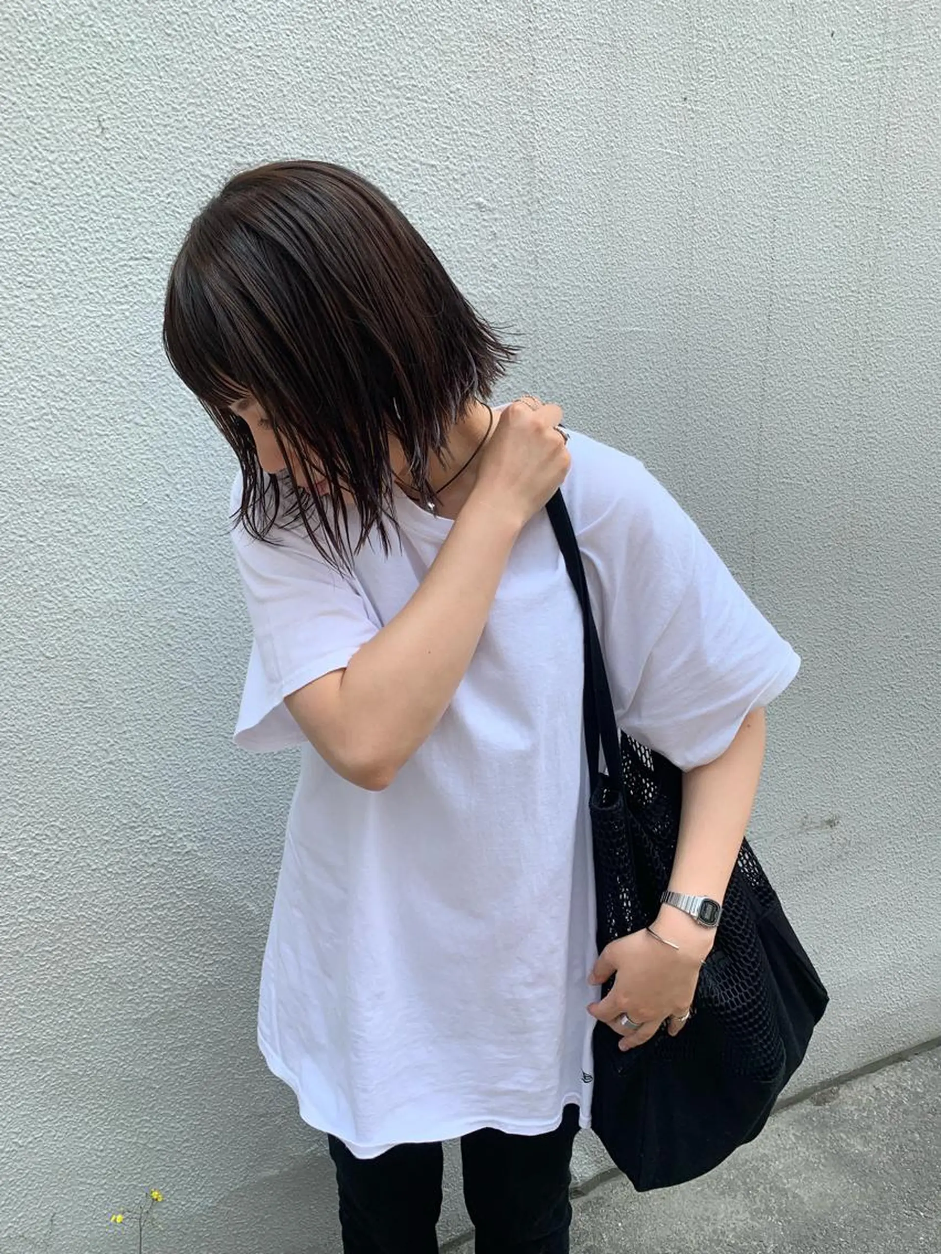 カラー カット ヘアカラー トリートメント 落合 妙佳のヘアスタイル