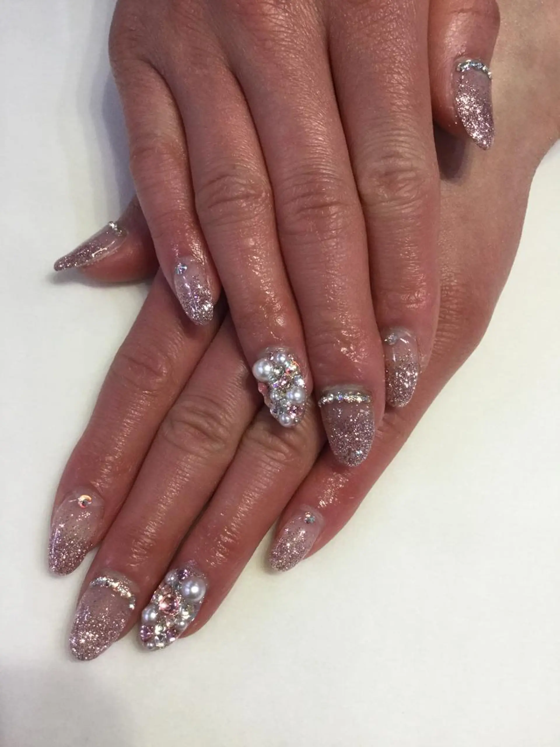 ネイル 💎🐰 saki. m 🐰💎のネイルデザイン