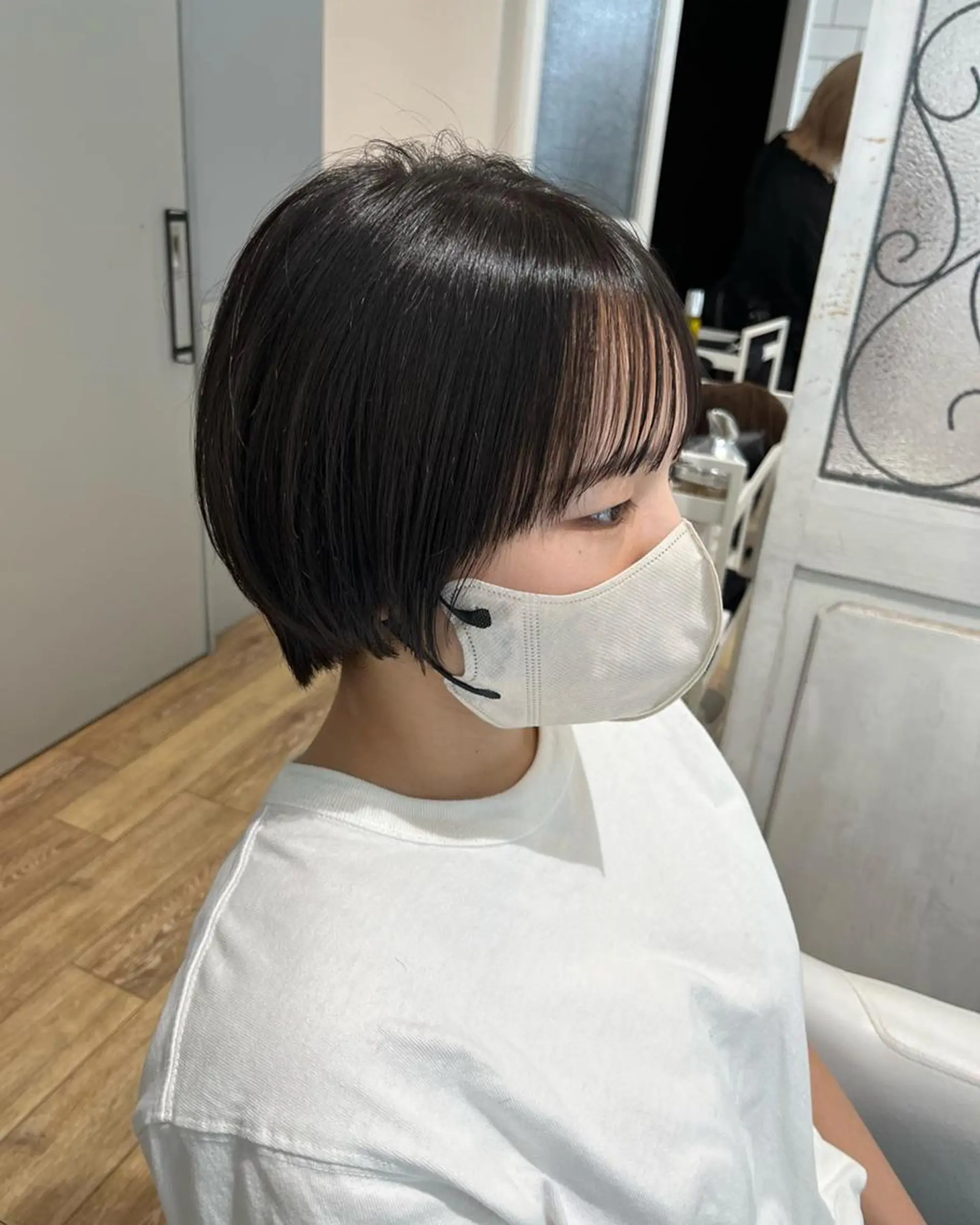 ショート カラー メンズ 学生(メンズ向け) ネイビーカラー 外国人風カラー 学生 🌿ヤマグチ ユウキ🌿のヘアスタイル