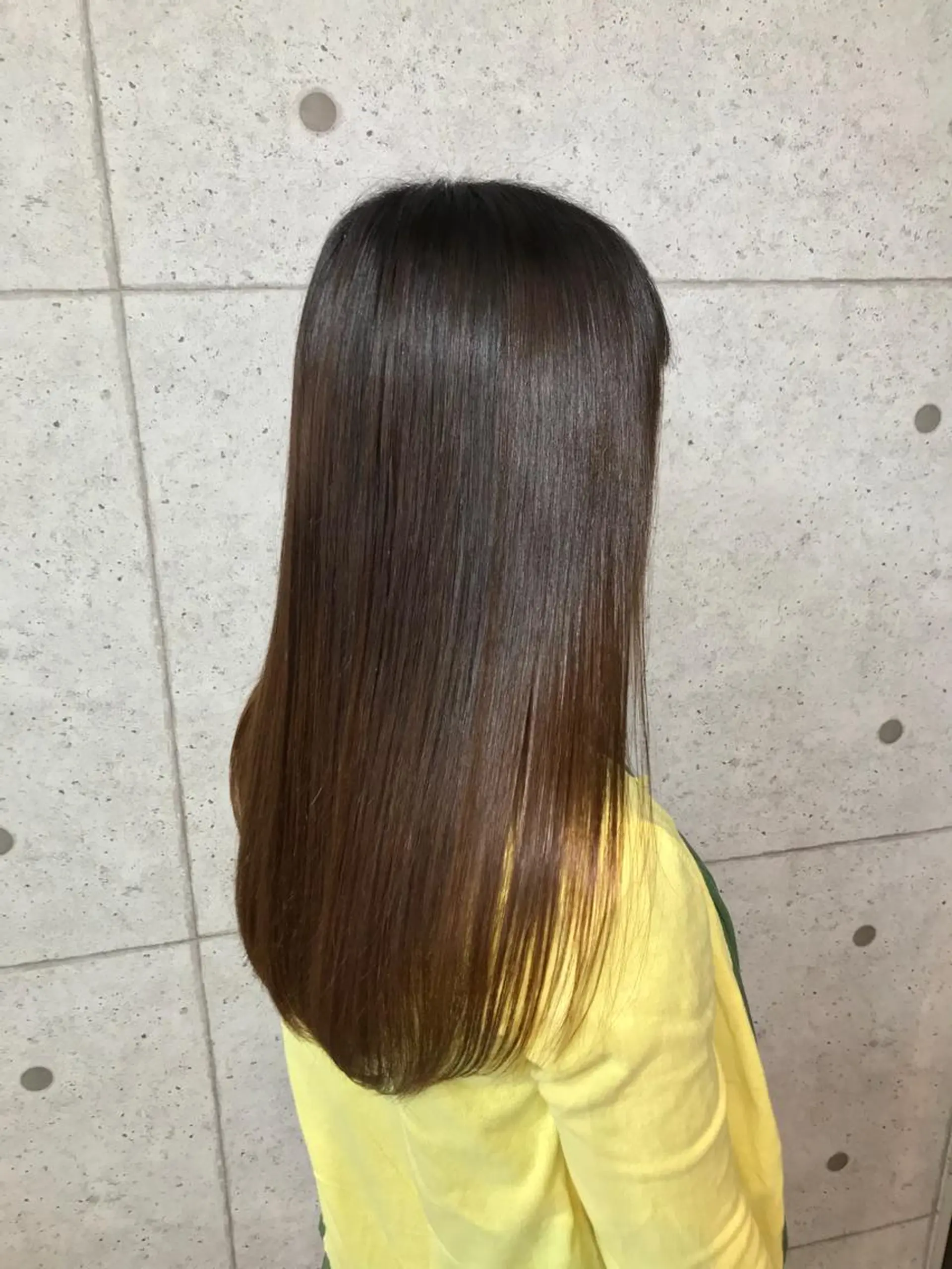 ロング 縮毛矯正 カット ヘアカラー トリートメント hair teria ryu 大塚のヘアスタイル