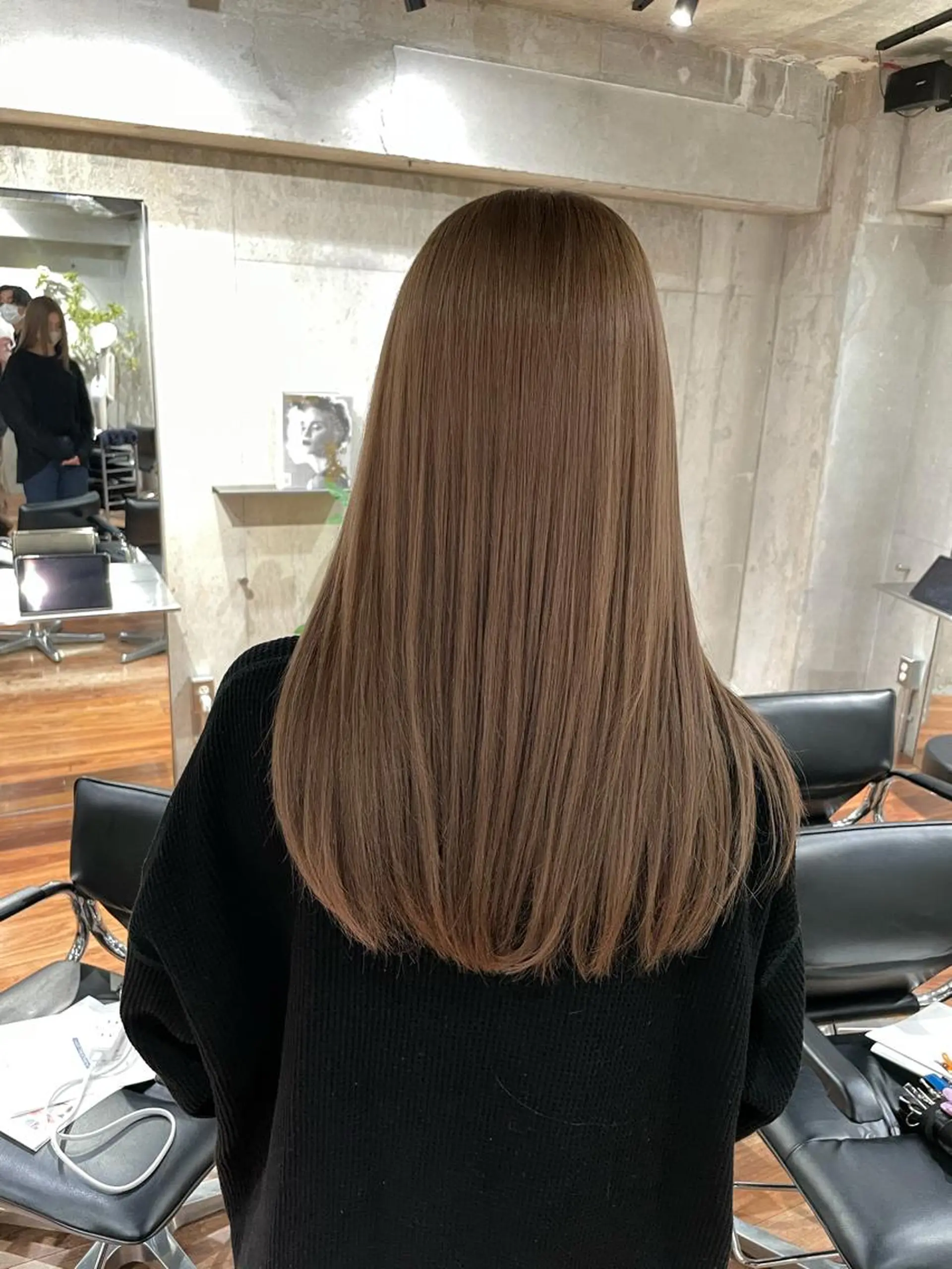 ロング 髪質改善 トリートメント 福壽谷 隆之介のヘアスタイル