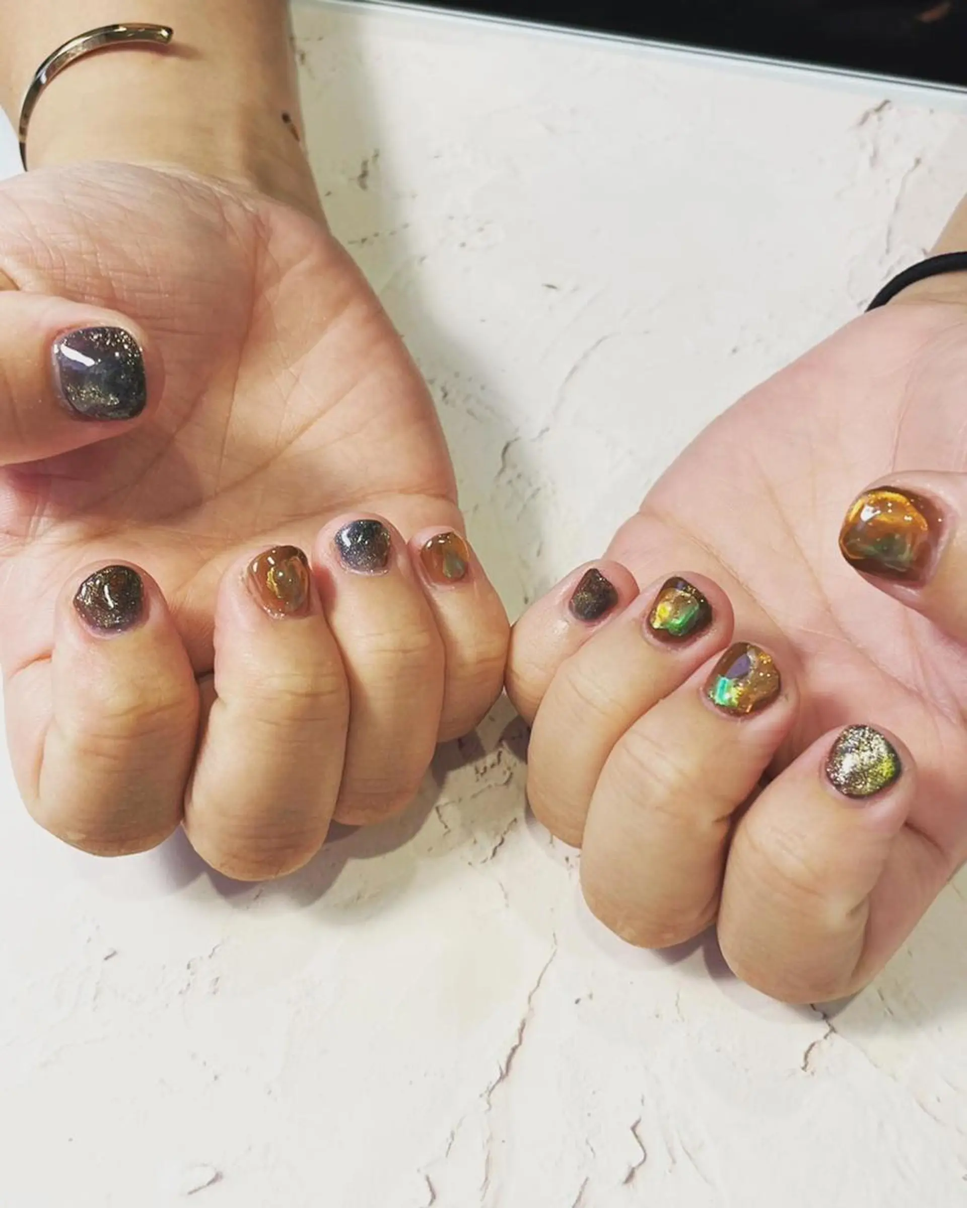 セミロング 加藤 実穂のヘアスタイル