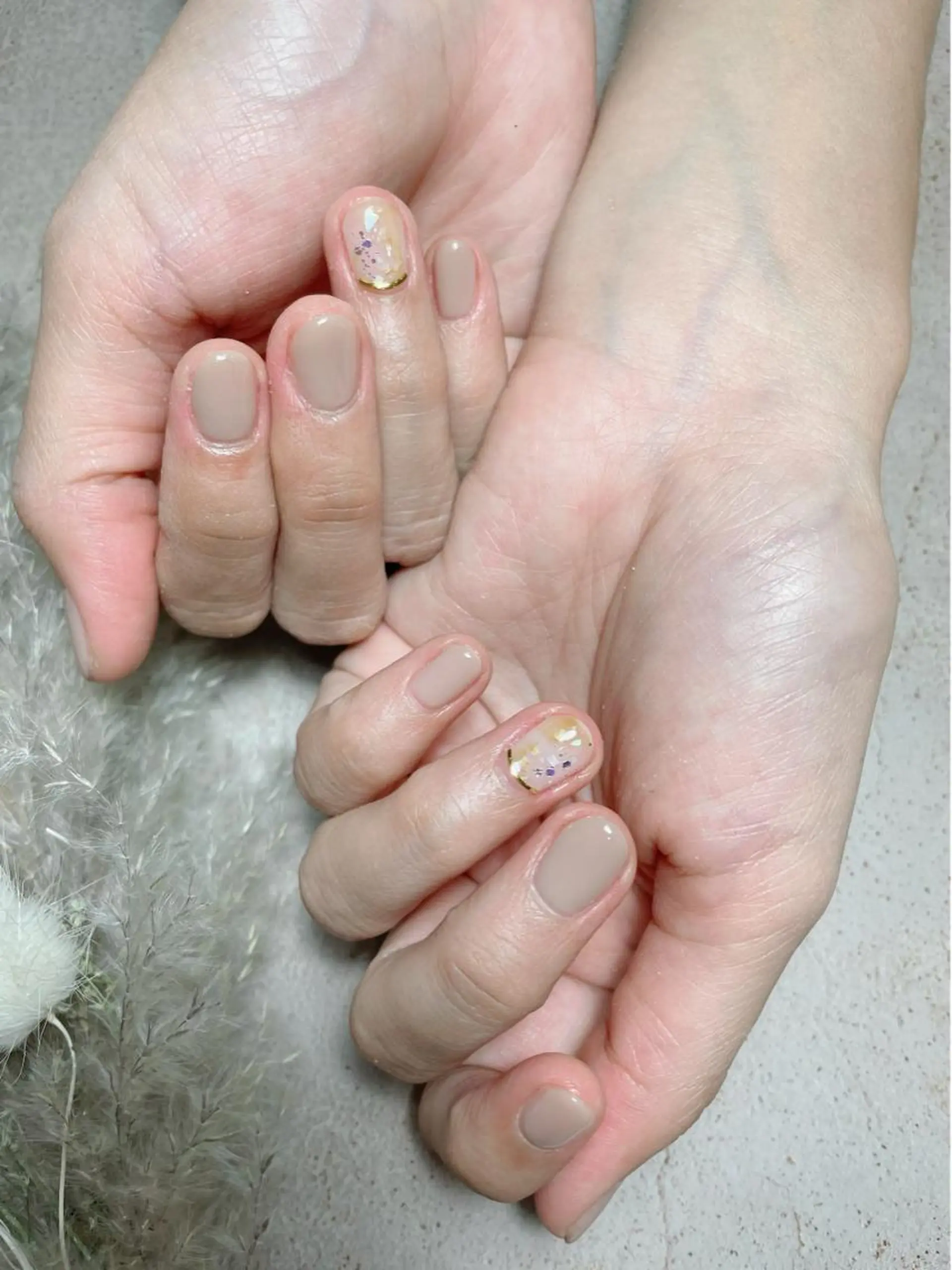 ネイル ジェルネイル ミラーネイル ニュアンスネイル オフィスネイル パラジェル nailsalon SIMB.のネイルデザイン