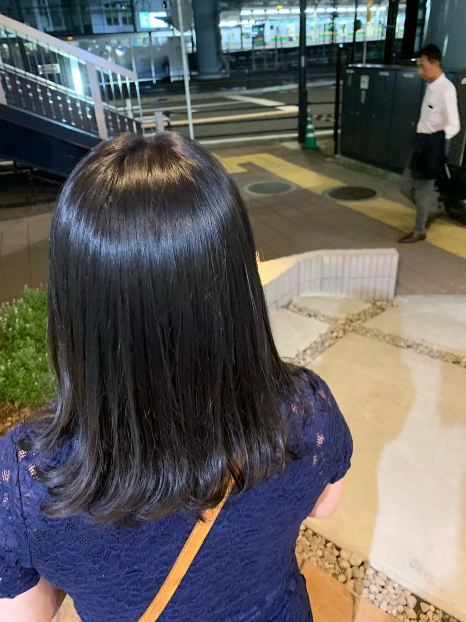 ミディアム カラー 似合わせカラー/艶 髪質改善/ヨシザキのヘアスタイル