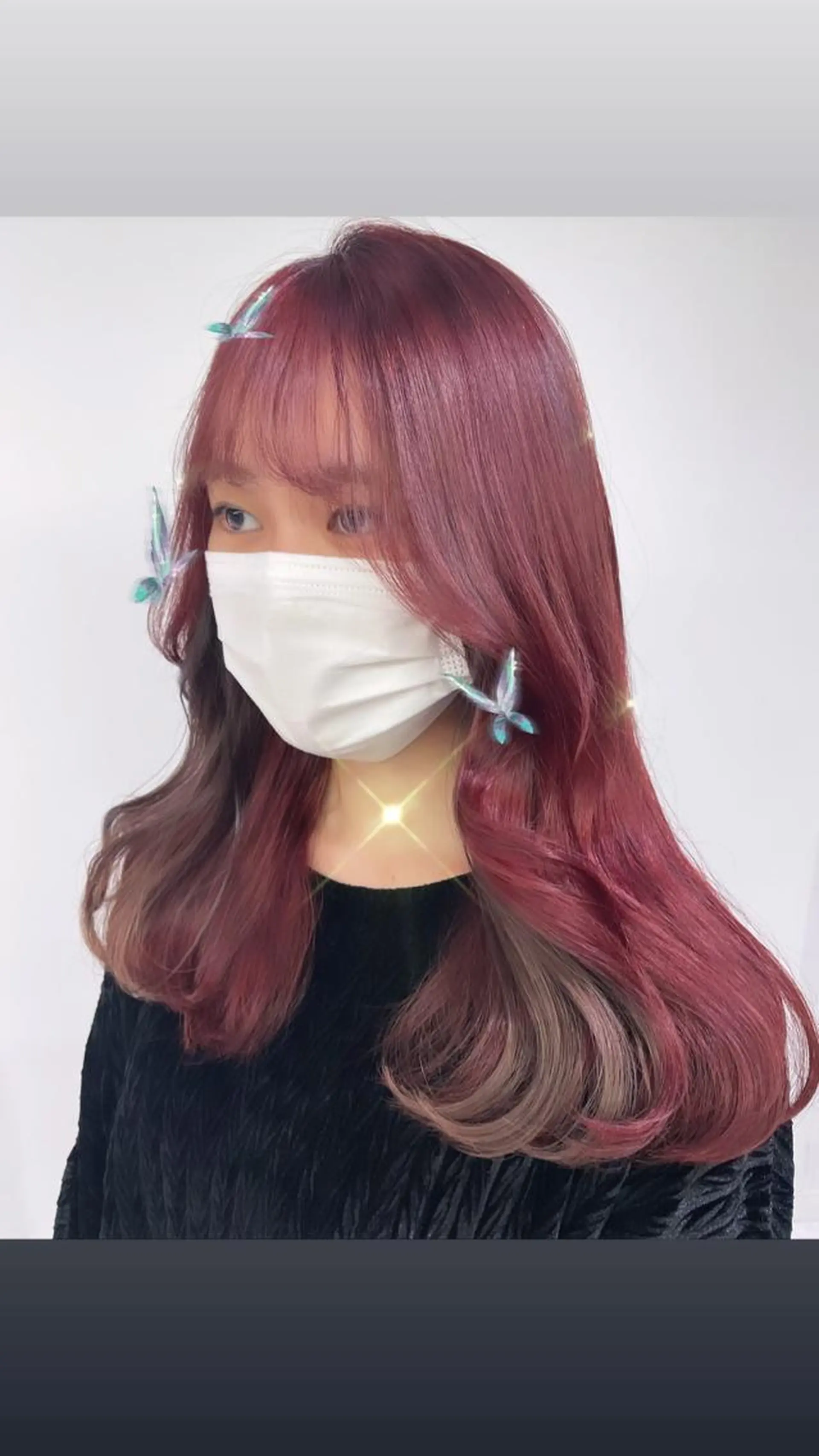 ロング 銀座／レイヤーカット 🤍内野すみれのヘアスタイル