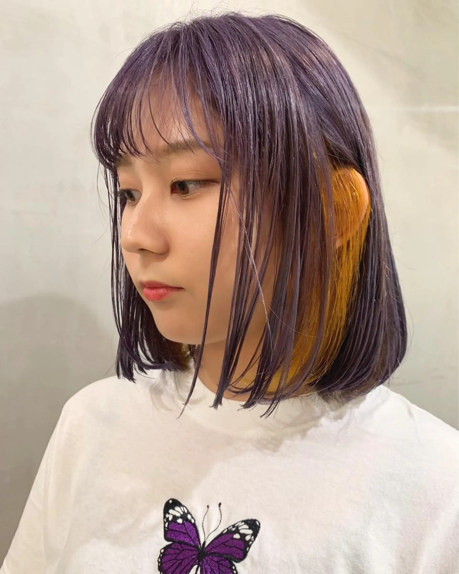 ミディアム カラー カット ヘアカラー トリートメント 優作 〜圧倒的信頼〜のヘアスタイル