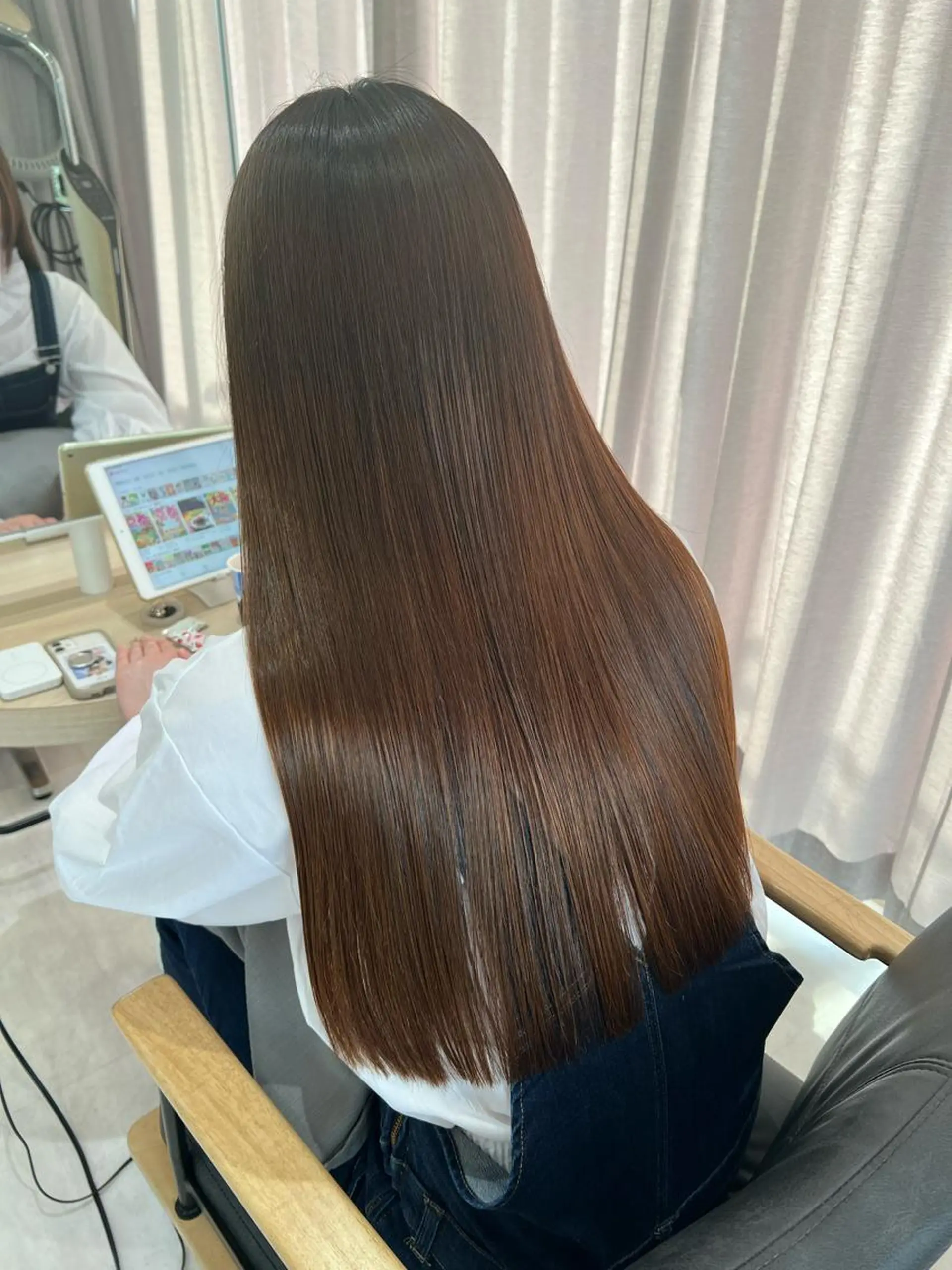 ロング カット トリートメント 韓国ヘア🩶侑矢 艶髪透明感/福岡のヘアスタイル