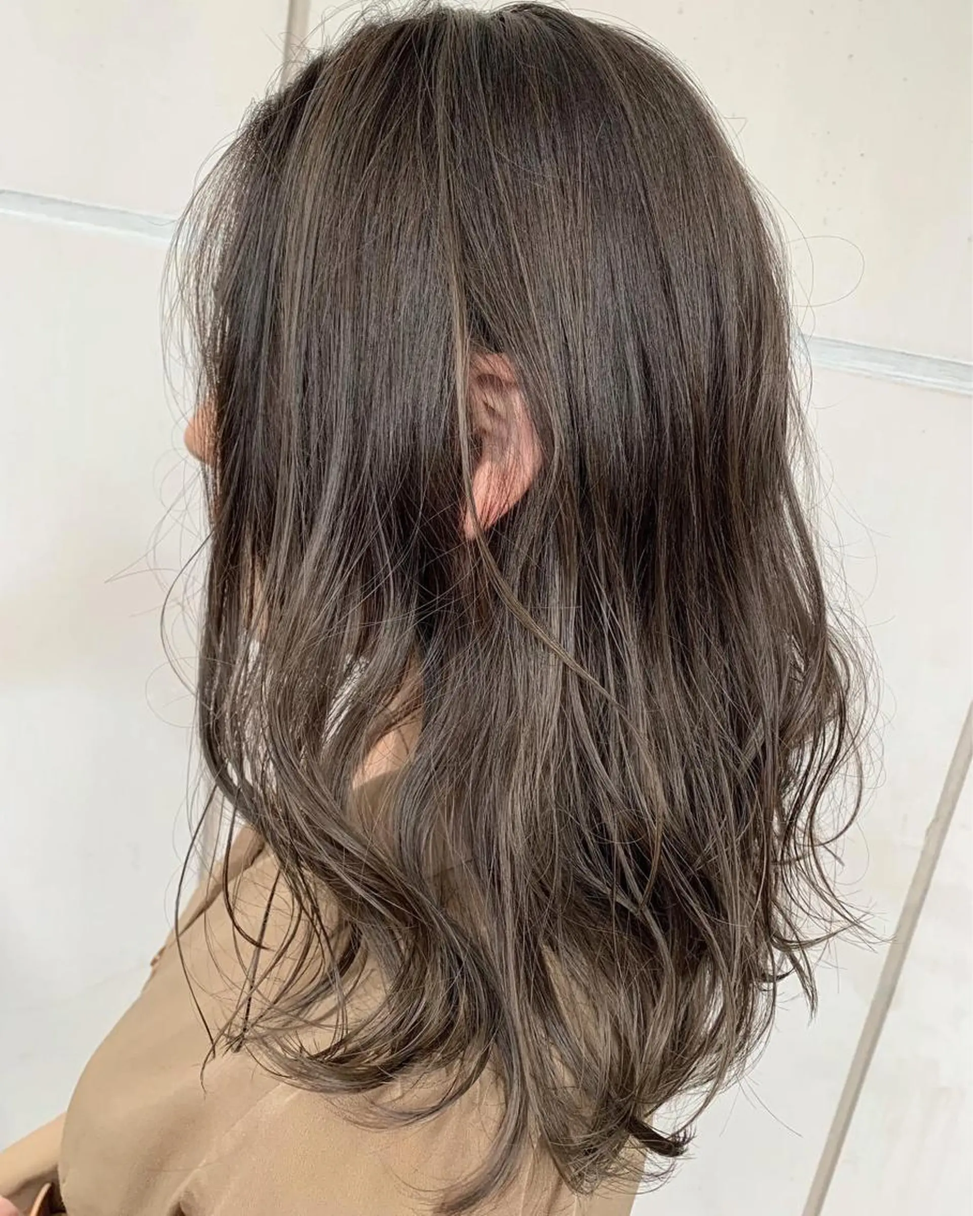 セミロング カラー カット ヘアカラー トリートメント 髪質改善will hairdesignのヘアスタイル