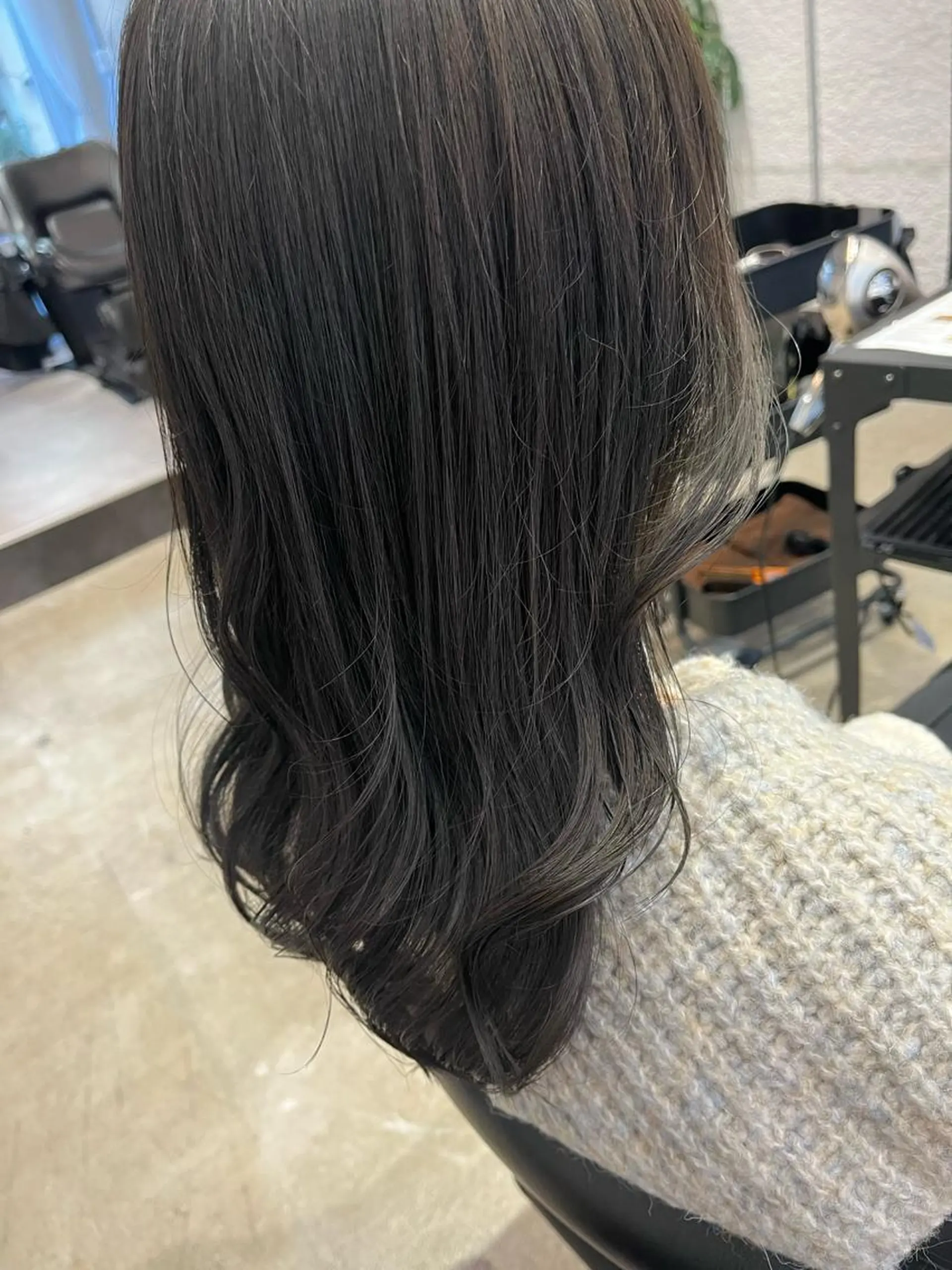 ミディアム ヘアカラー トリートメント baton  hair salon所属・✽透明感ｶﾗｰ ✽ 🍆那須ももこ🍑のヘアスタイル