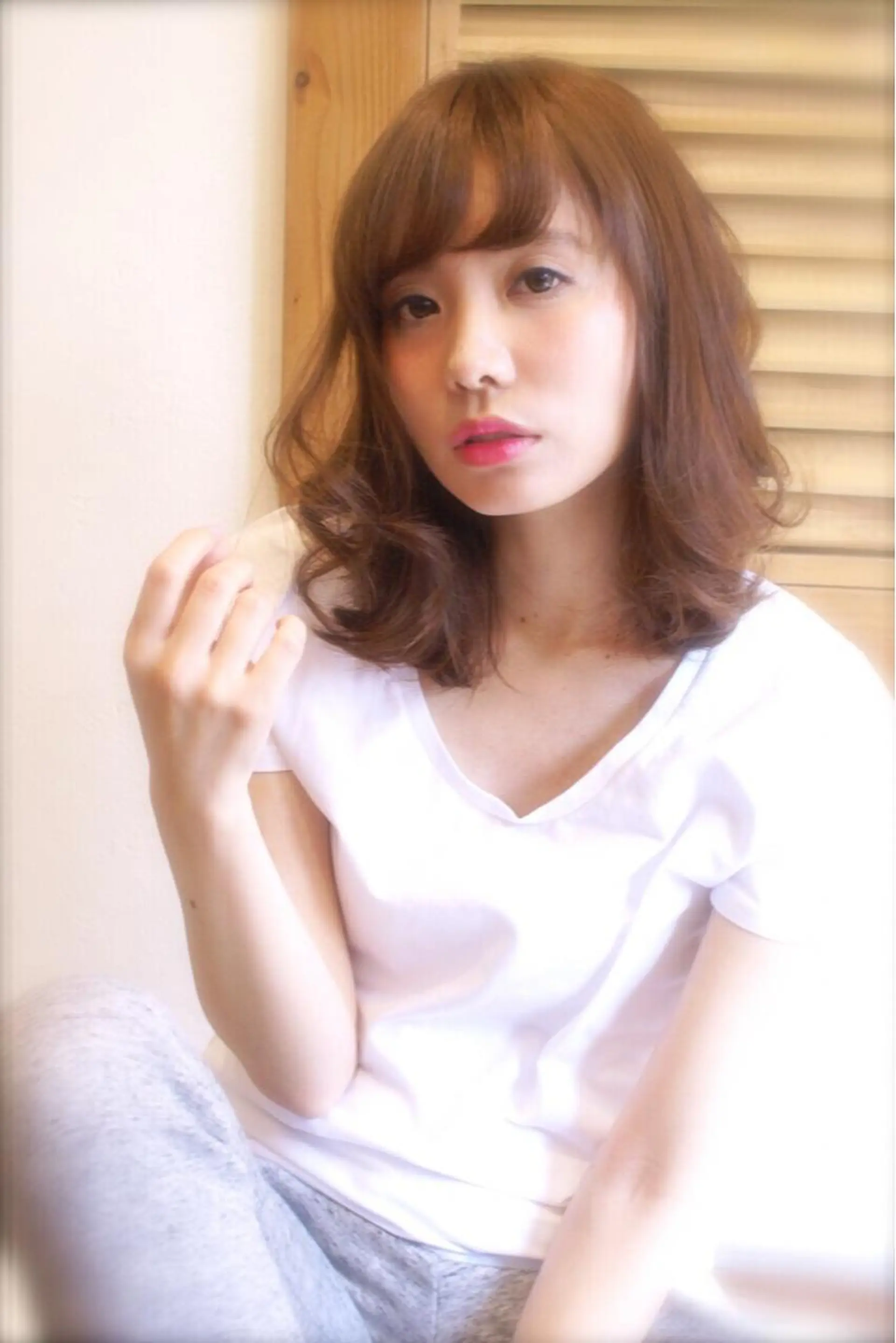 ミディアム カラー ACT仙川所属・みうら ミウラのヘアスタイル