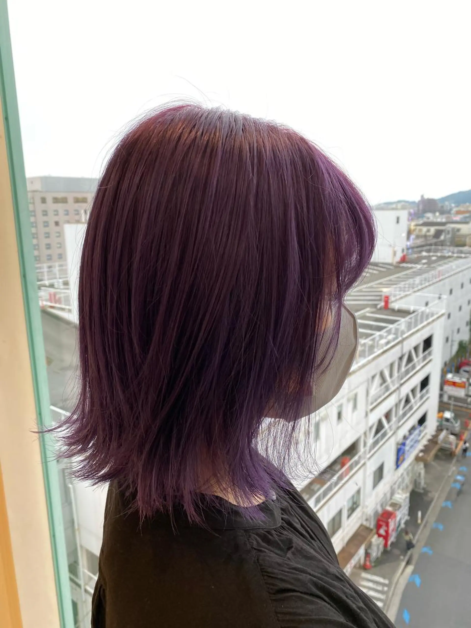 ショート カラー ブリーチ ヘアカラー トリートメント ヘアセット ハイトーン/ウルフ /レイヤー/坂野幸伸のヘアスタイル