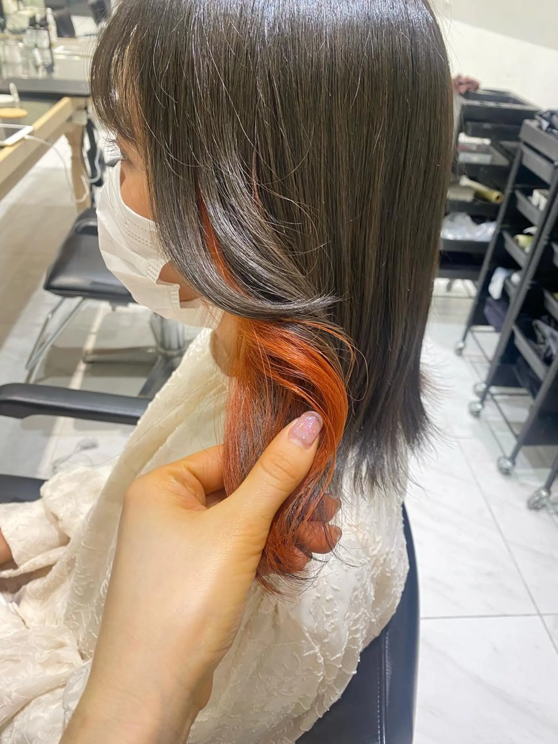 ミディアム 艶感/ナチュラル 🌿マアヤのヘアスタイル