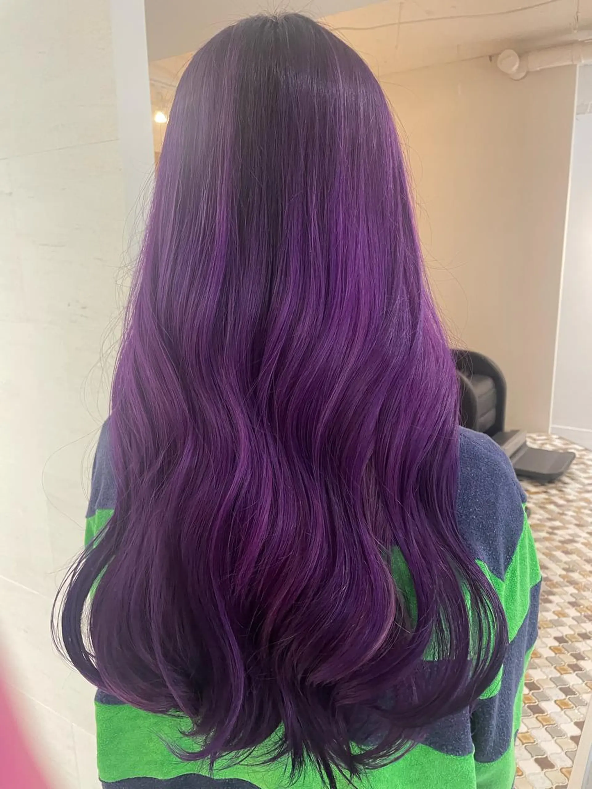 ロング カラー パープルカラー ヘアカラー トリートメント faith hair bisq所属・平澤 萌香のその他イメージ