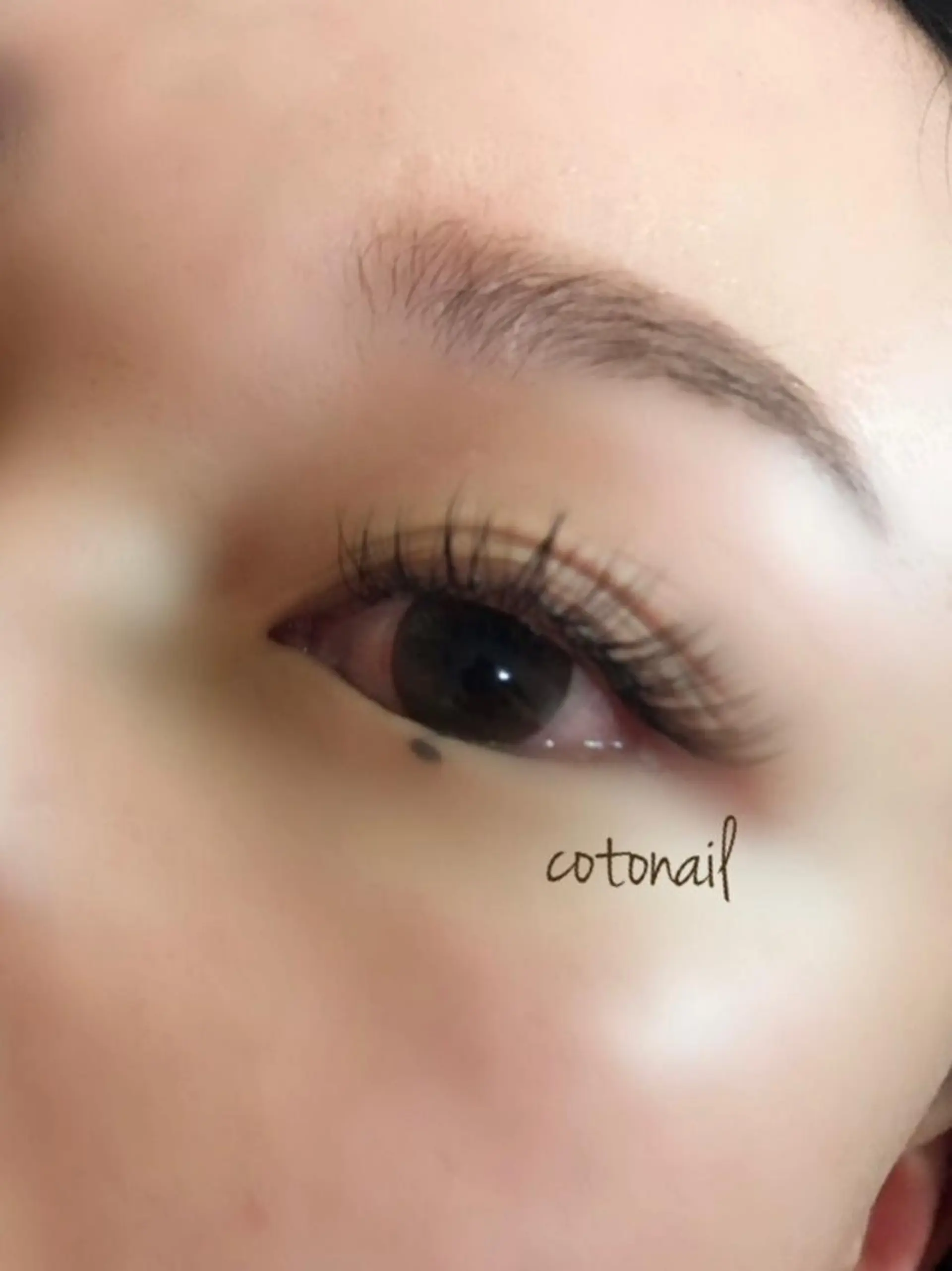 セミロング マツエク・マツパ 付け放題 エクステ ツメトマツゲ .のネイルデザイン