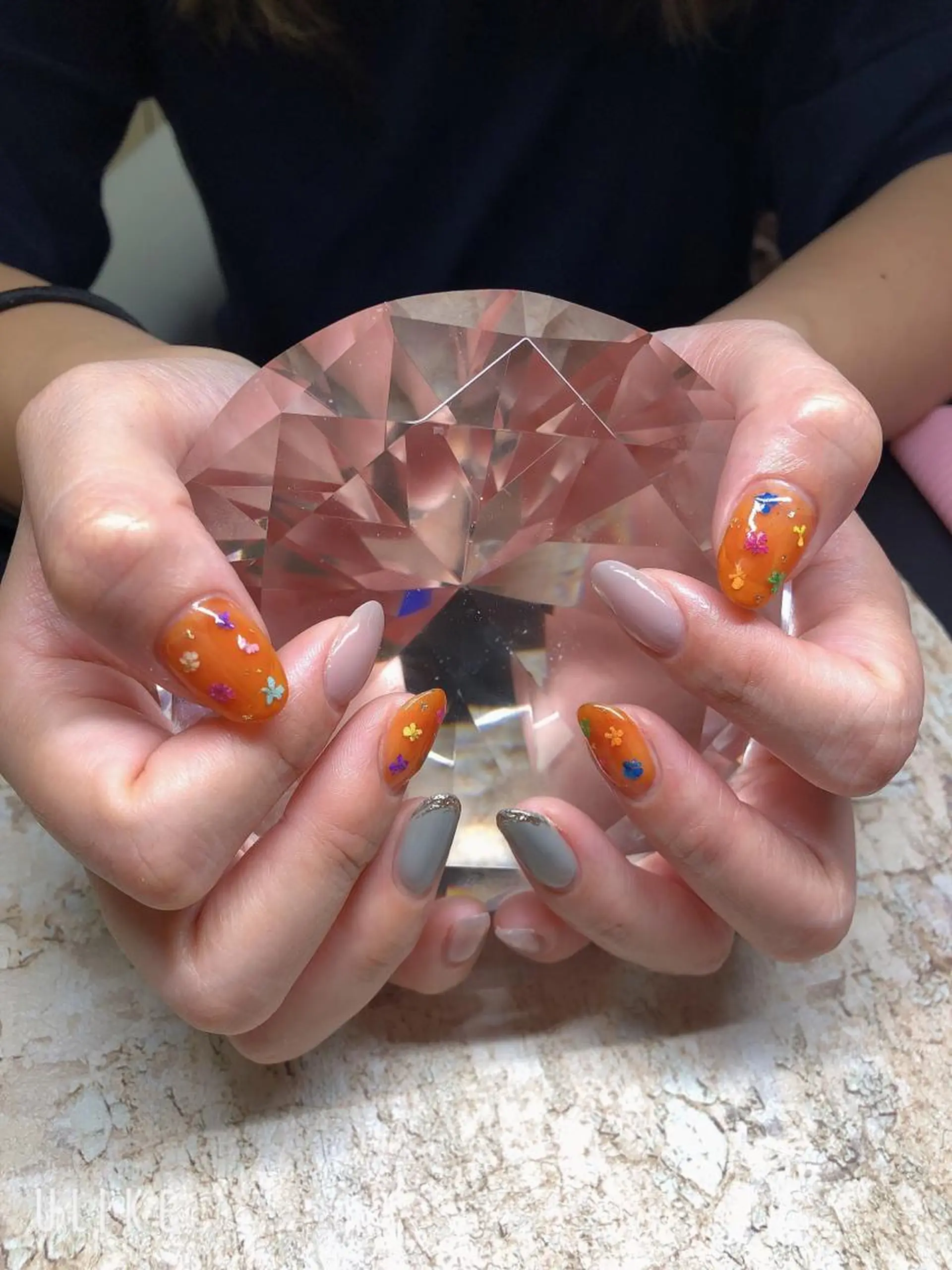 ネイル アートネイル フレンチネイル ジェルネイル グラデーション 韓国ネイル Nail room Bimano所属・Bimano seica♡+°のネイルデザイン