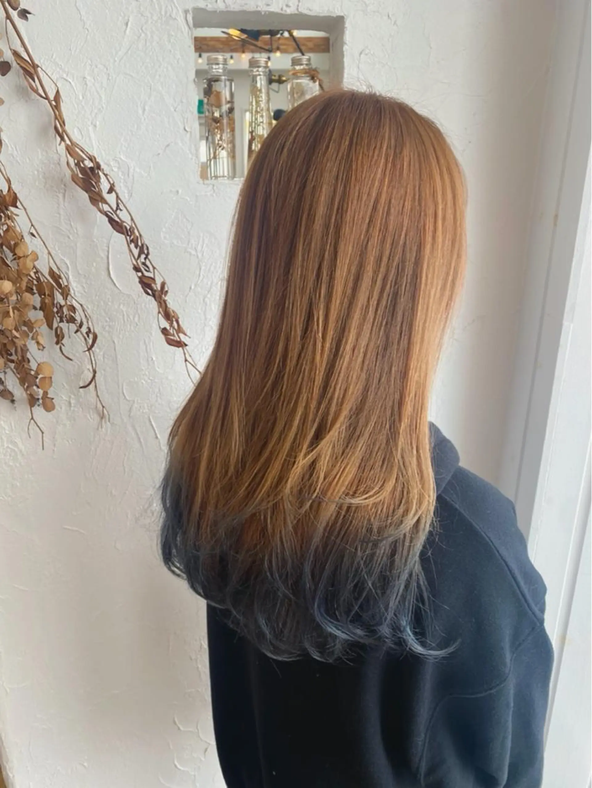 ロング カラー 美容室 ソンリエのヘアスタイル