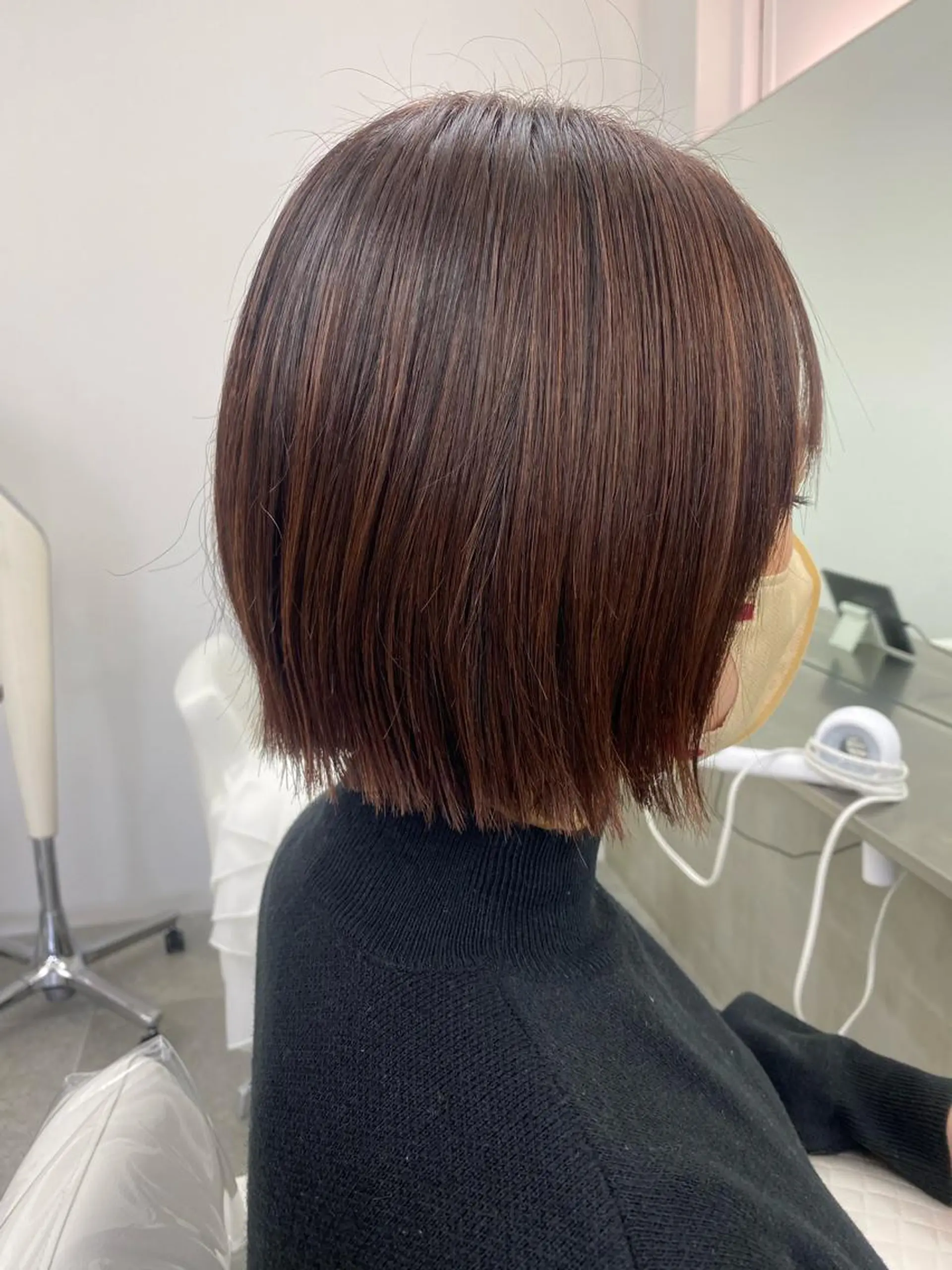 ショート カラー ヘアアレンジ ブラウンカラー ピンクカラー ピンクブラウン ヘアカラー トリートメント 💫お呼ばれヘア💫 髪質改善✨トモエ市川のヘアスタイル