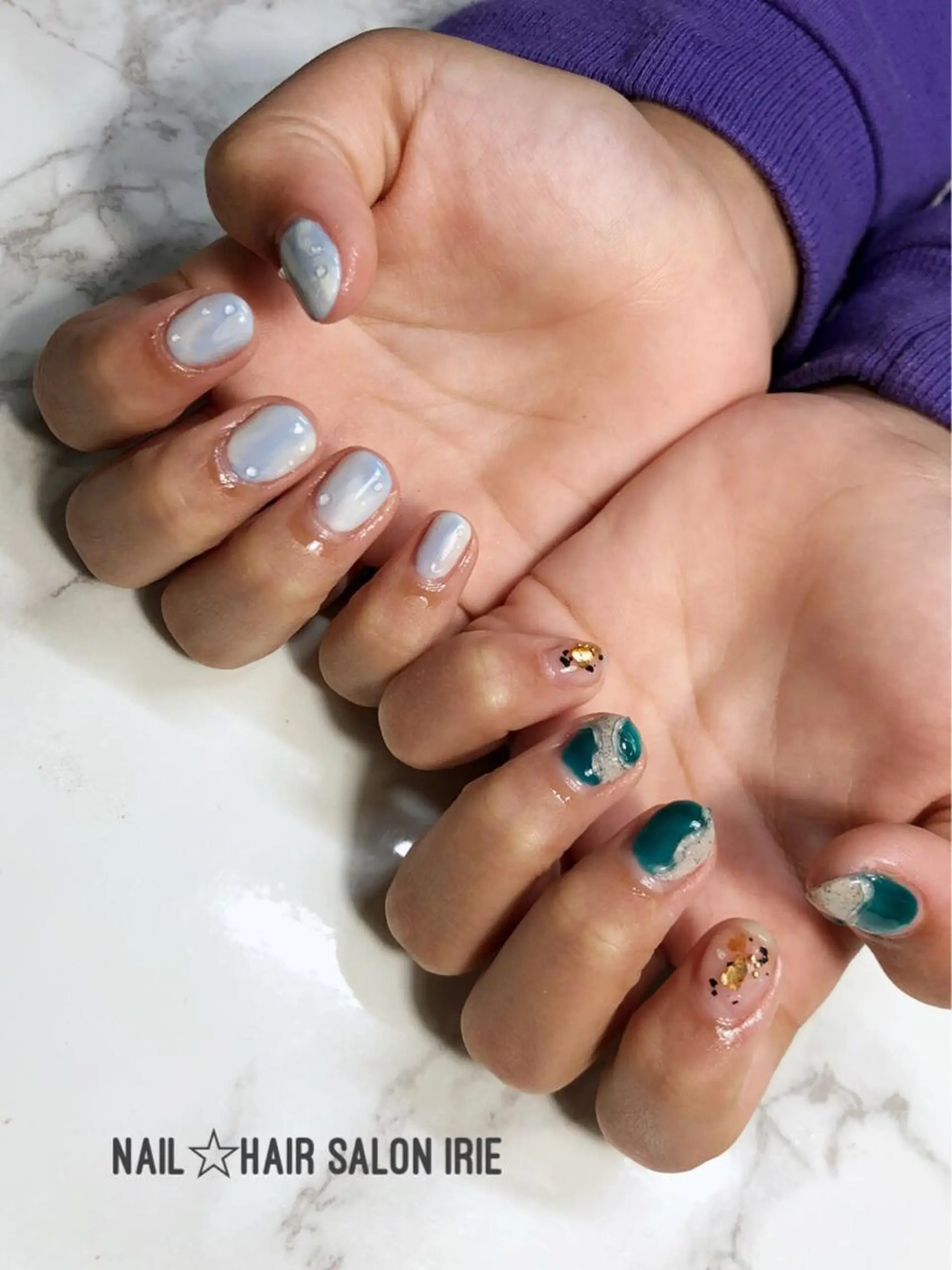 ネイル Hair salon Irie所属・與儀 知佳のネイルデザイン