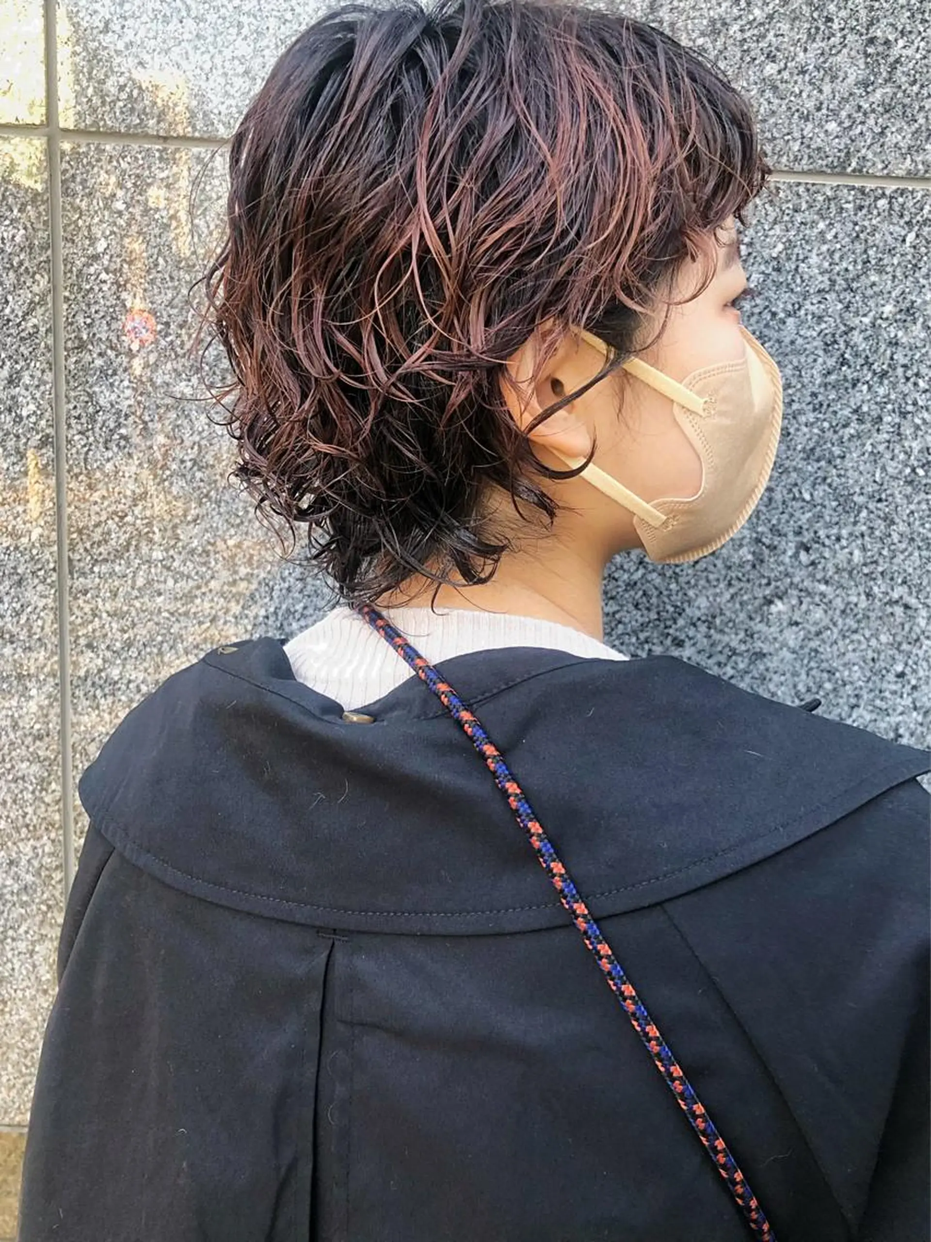 ショート カラー パーマ YUKINA /arte peloのヘアスタイル