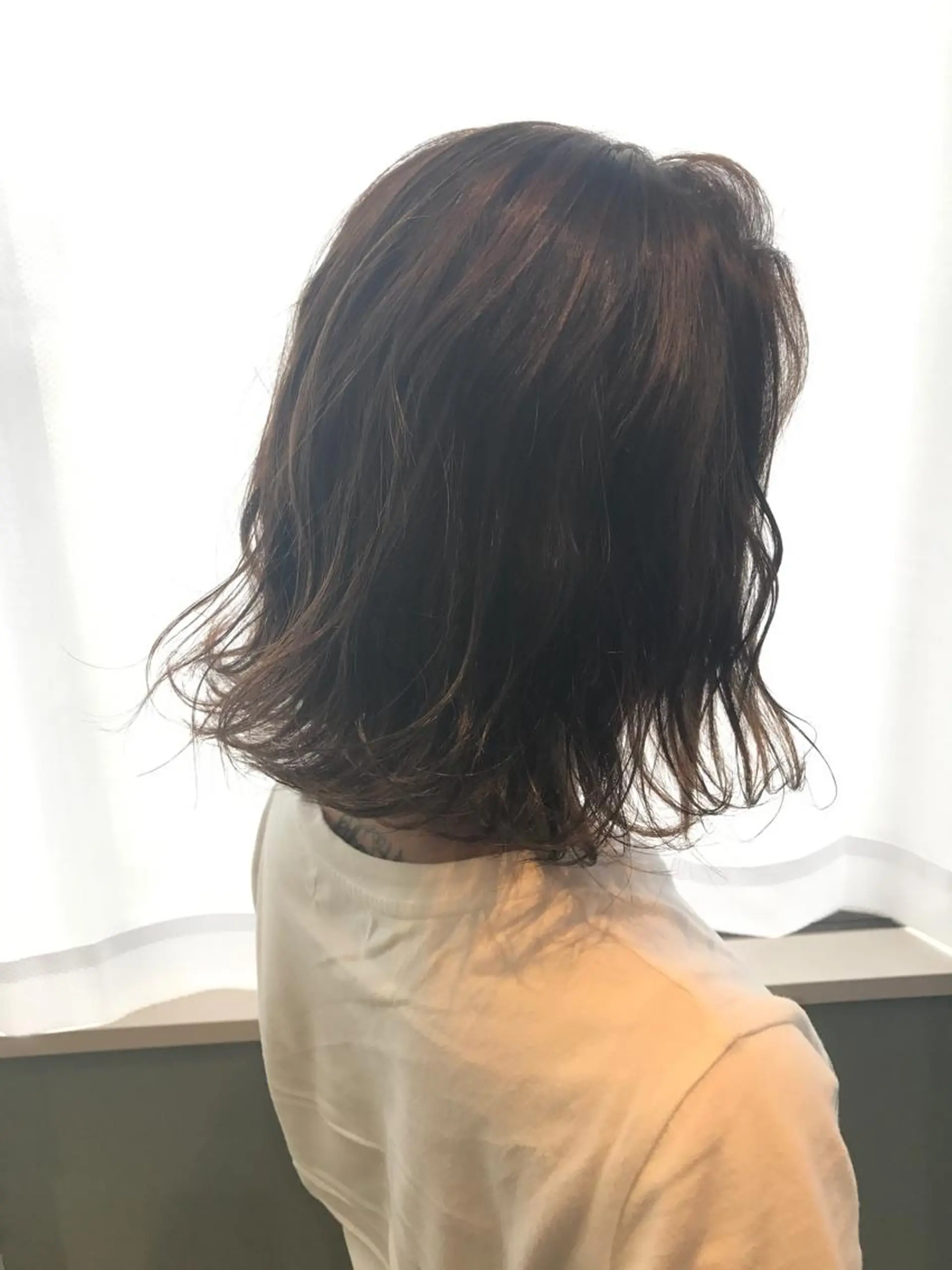 ショート カラー ヤマナカ エリカのヘアスタイル