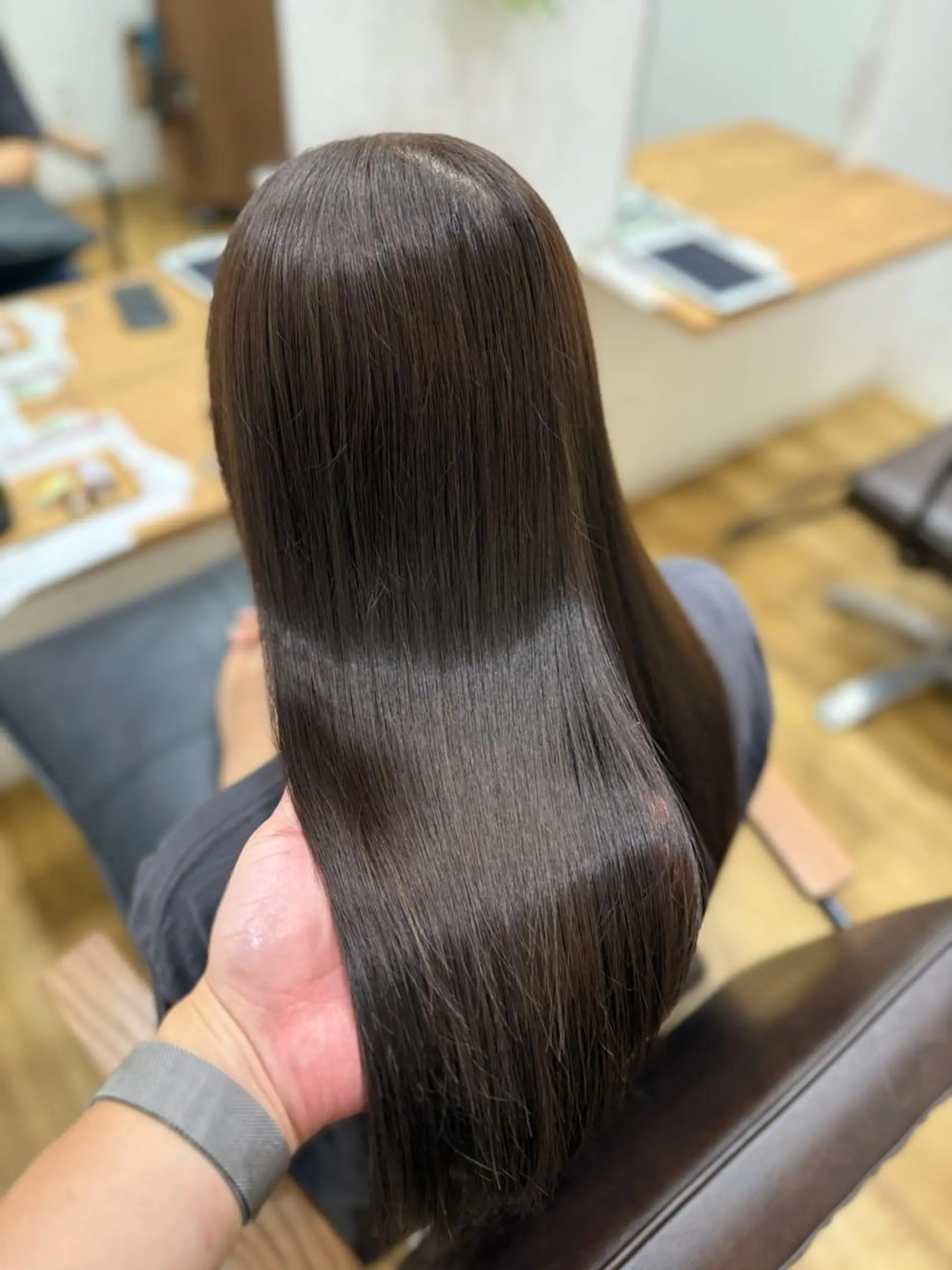 カラー ロング カット ヘアカラー トリートメント 髪質改善💎 ASUKAのヘアスタイル