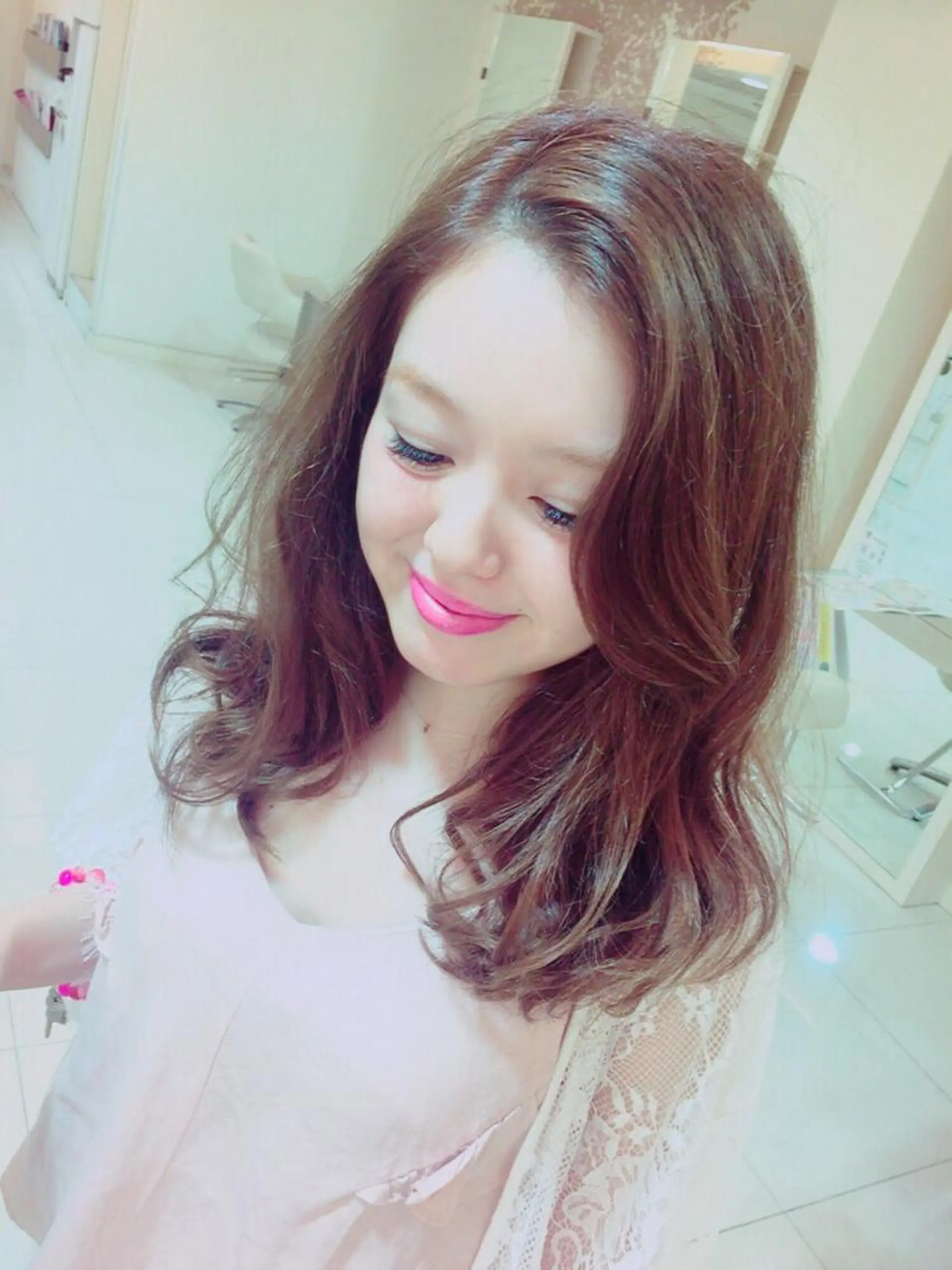 ロング ロング 西 めぐみのヘアスタイル