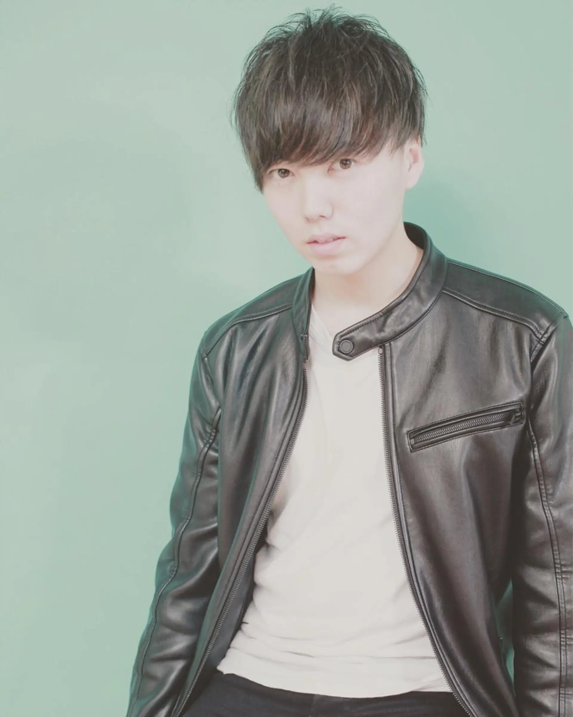 ミディアム カラー メンズ イルミナカラー メンズヘア特化 崎田 成人のヘアスタイル