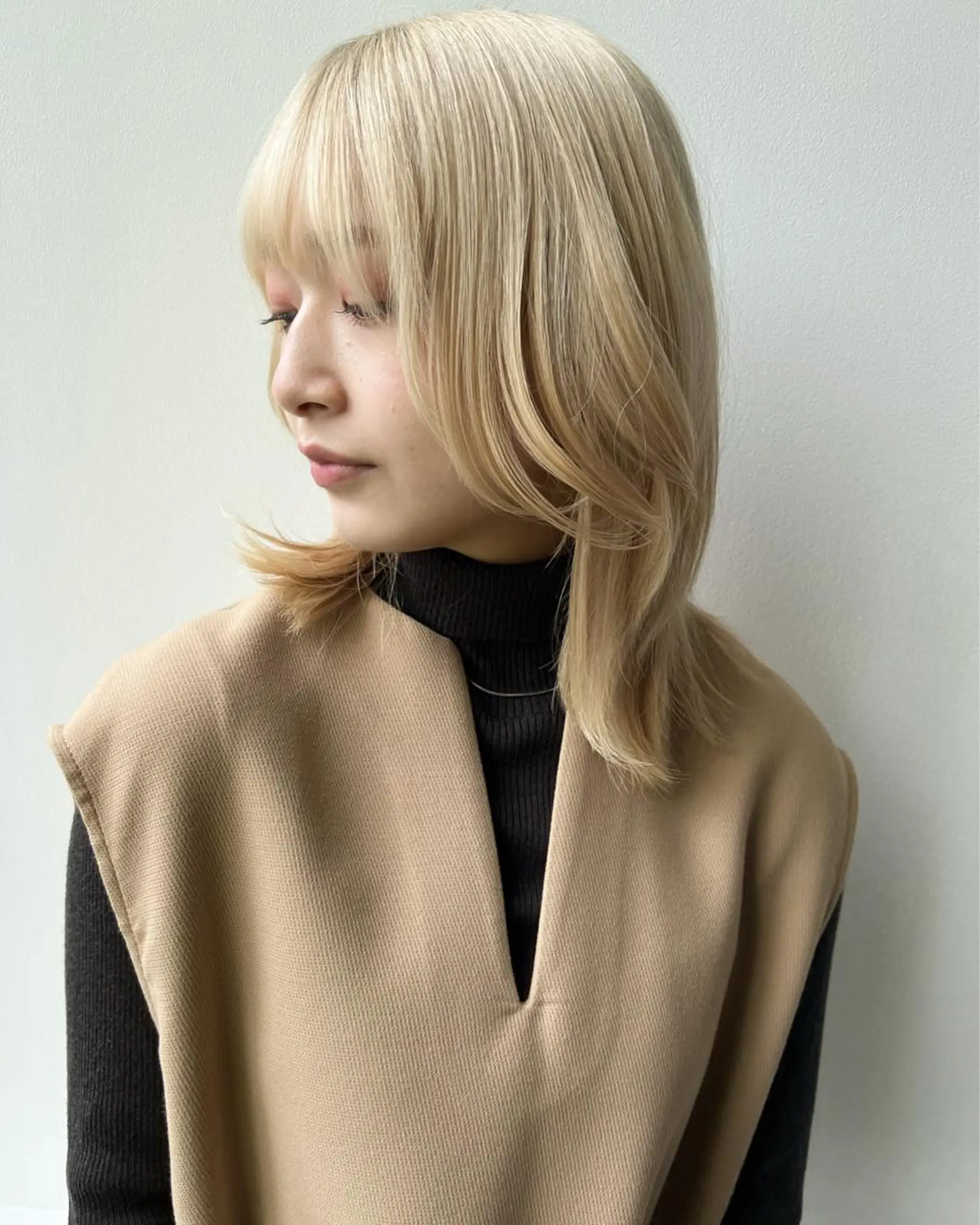 ミディアム ヘアカラー トリートメント ヘッドスパ 🌿MASATO 🌿韓国ヘアのヘアスタイル