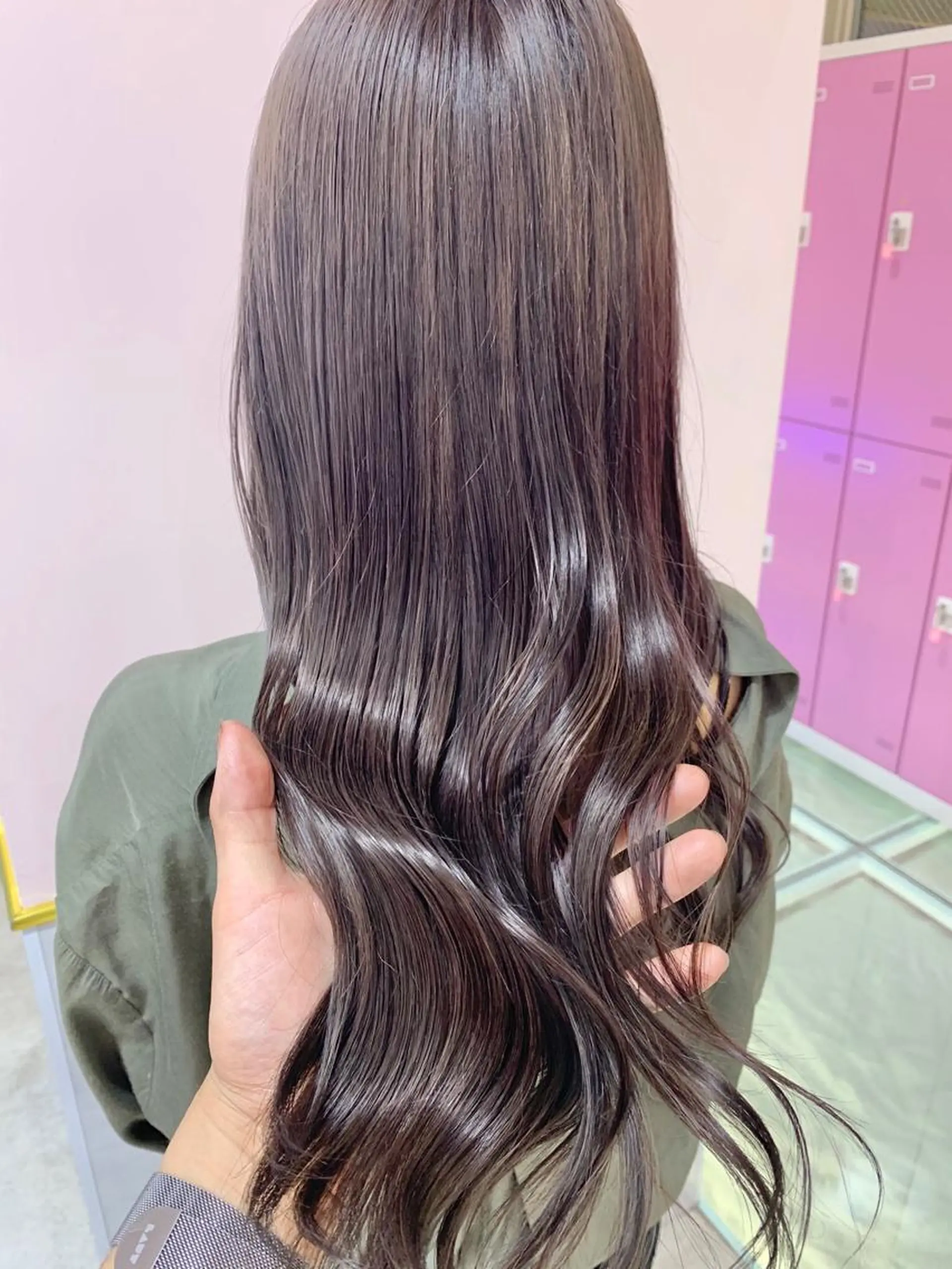 ロング カラー トリートメント 色落ち綺麗透明感カラ /ボブ/ナカツヒカルのヘアスタイル