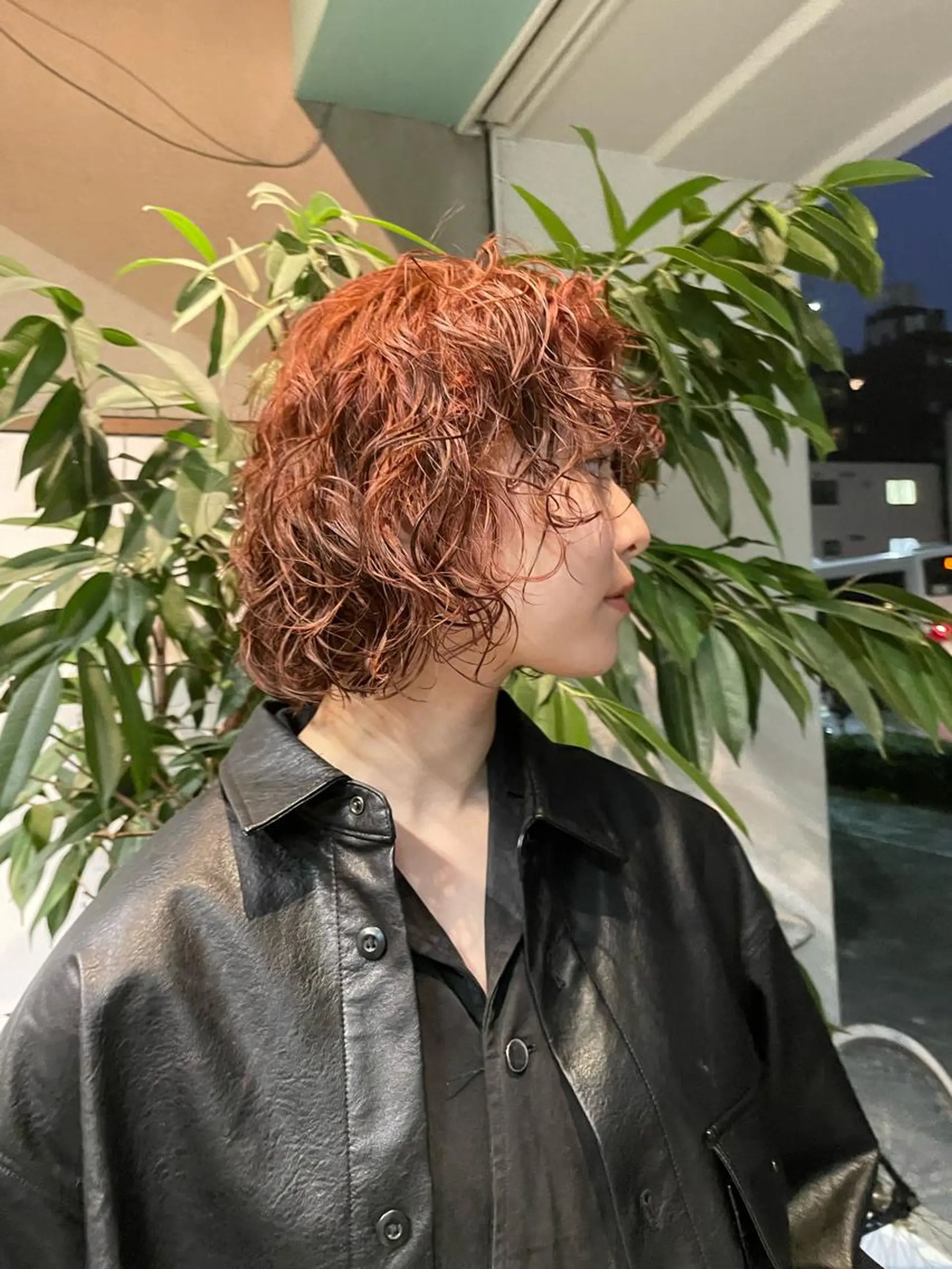 ショート カラー パーマ カット パーマ トリートメント 垢抜けボブ/SAHO /OAK溝の口のヘアスタイル