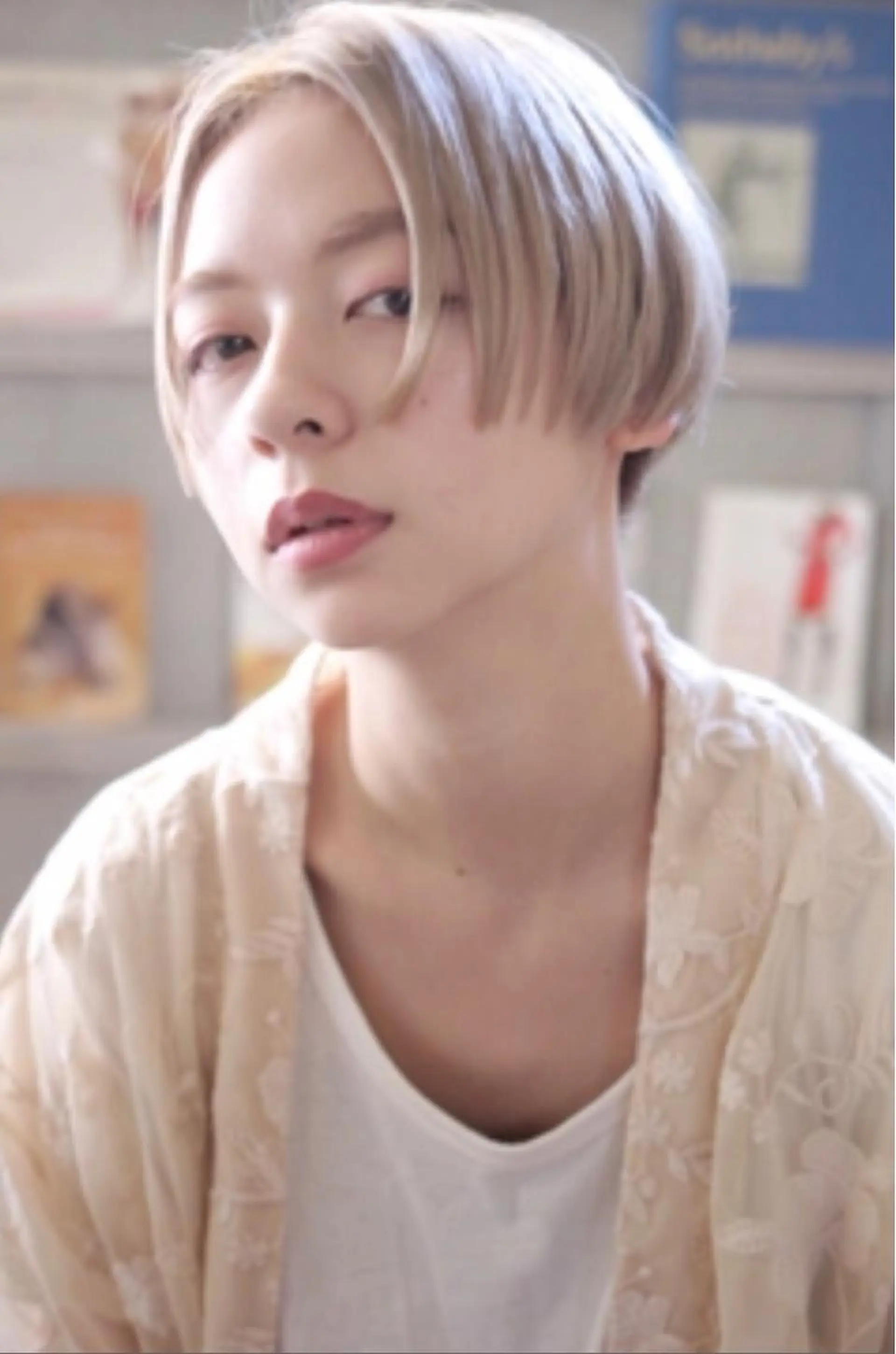 ショート カラー RUKA 美容院×ネイリストのヘアスタイル