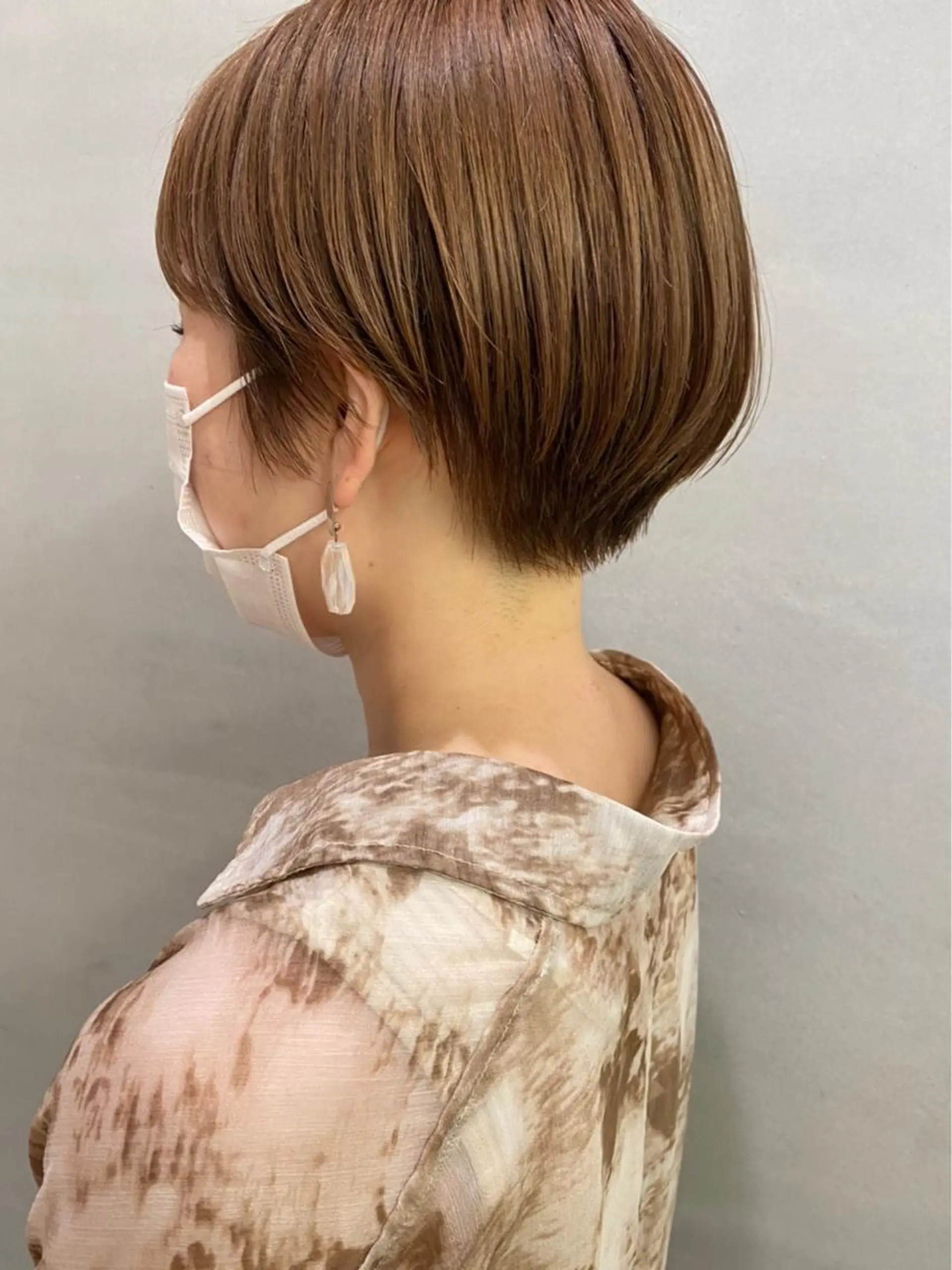 ショート カラー ヘアアレンジ ショートヘア 、 、のヘアスタイル