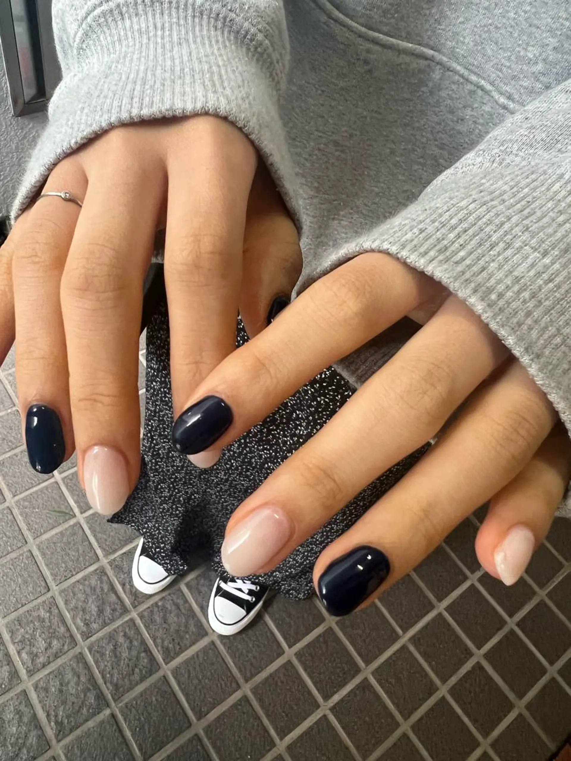 ヘアアレンジ ネイル ネイビー ヘアメイクネイリスト 💄💅hidemiのヘアスタイル