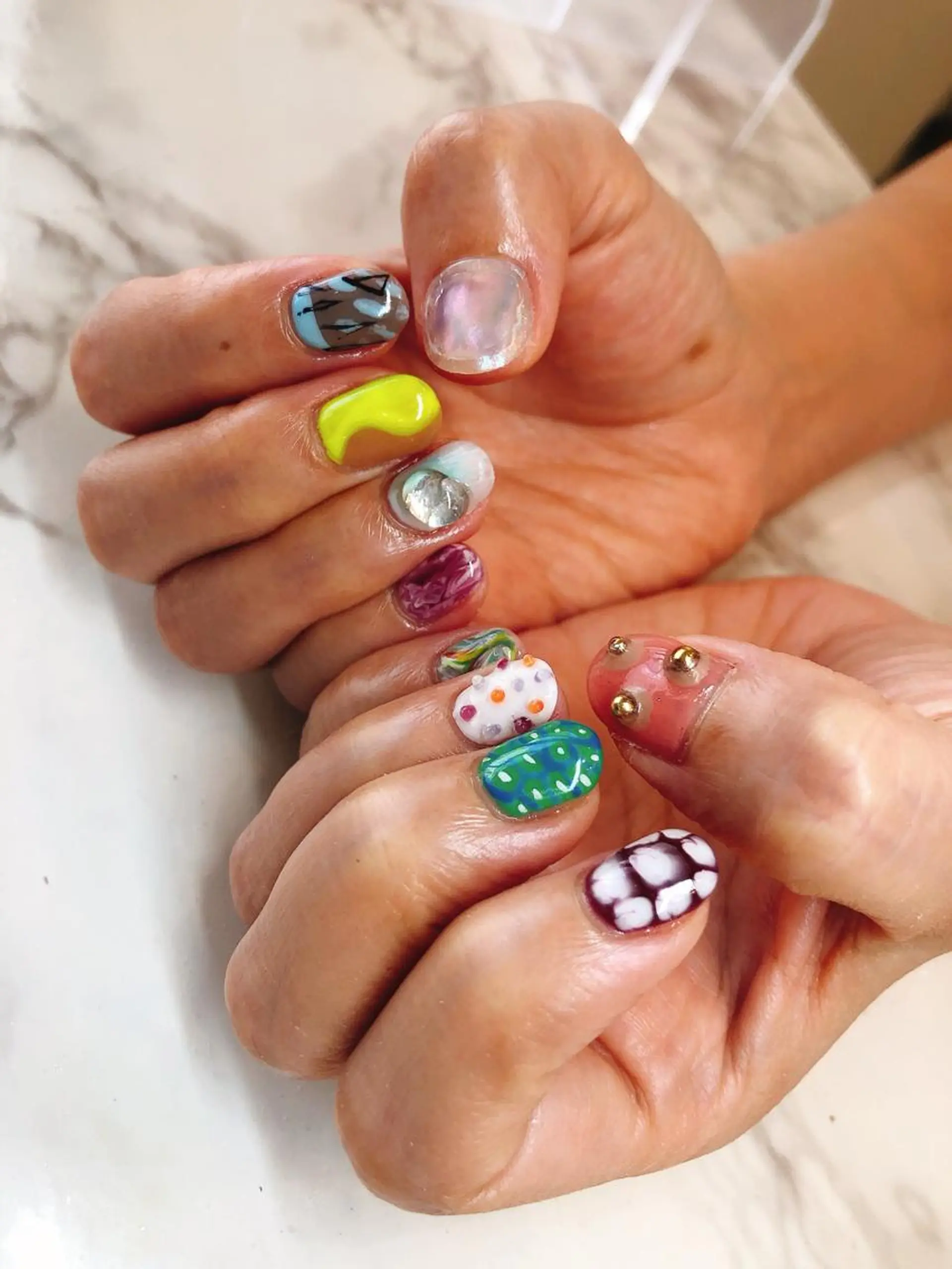 ネイル noix nail &eyeのネイルデザイン