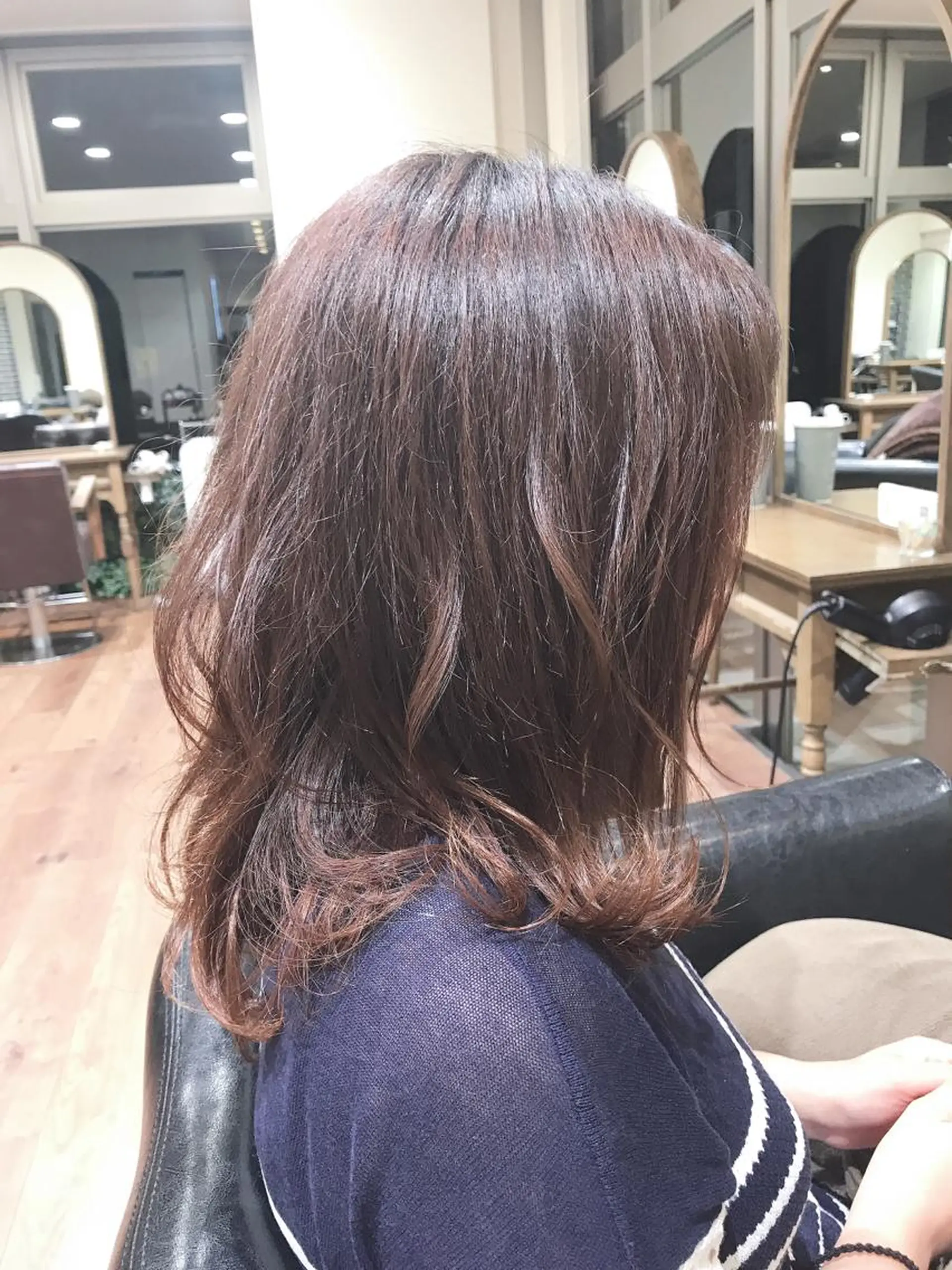 セミロング カラー ヘアカラー トリートメント ROSSO 川口店所属・アザマ　ヤスカツ _rosso 川口のヘアスタイル