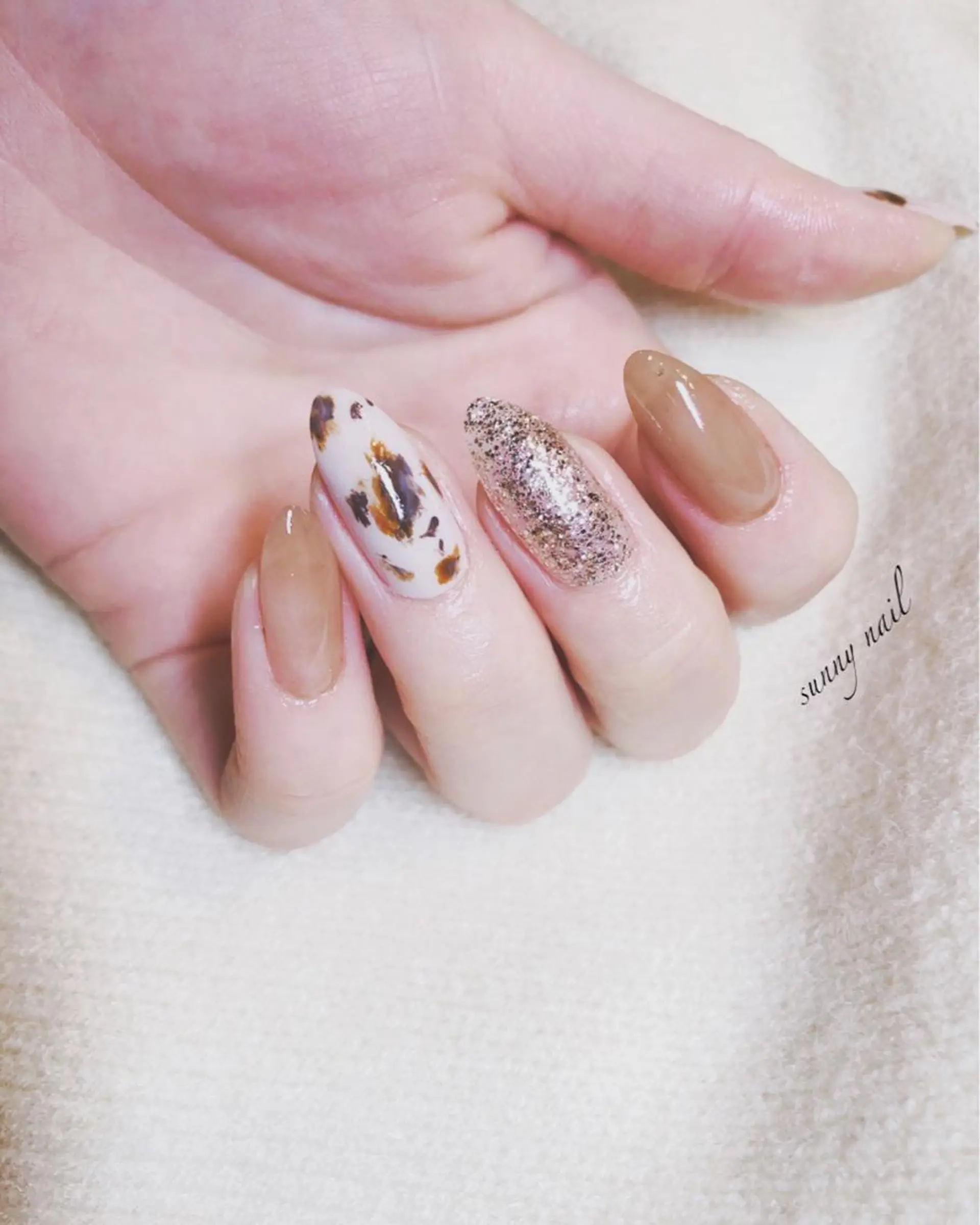 ネイル アートネイル ニュアンスネイル sunny nailのネイルデザイン
