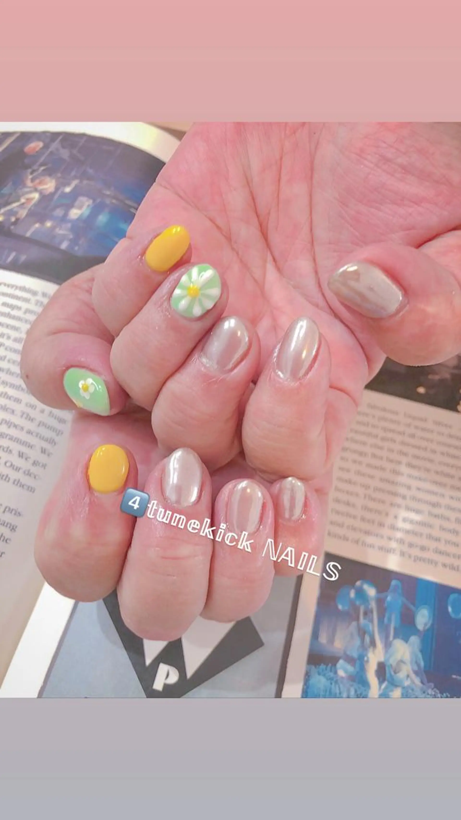 ネイル 4tunekick NAILS(フォーチュンキックネイルズ)所属・光森 淳子のネイルデザイン