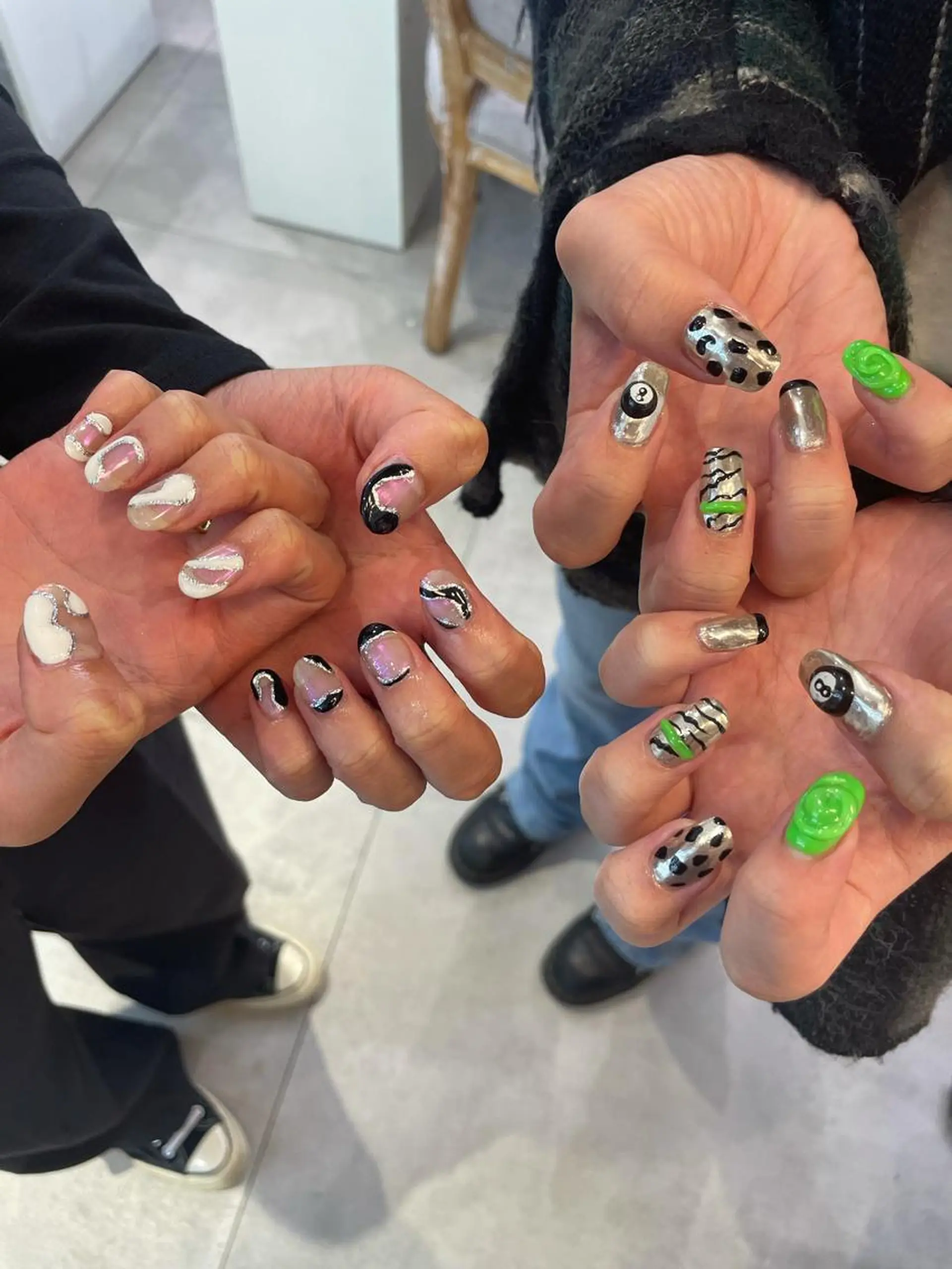 ネイル ハンドネイル hair&nail ☯️アイリ☯️のネイルデザイン