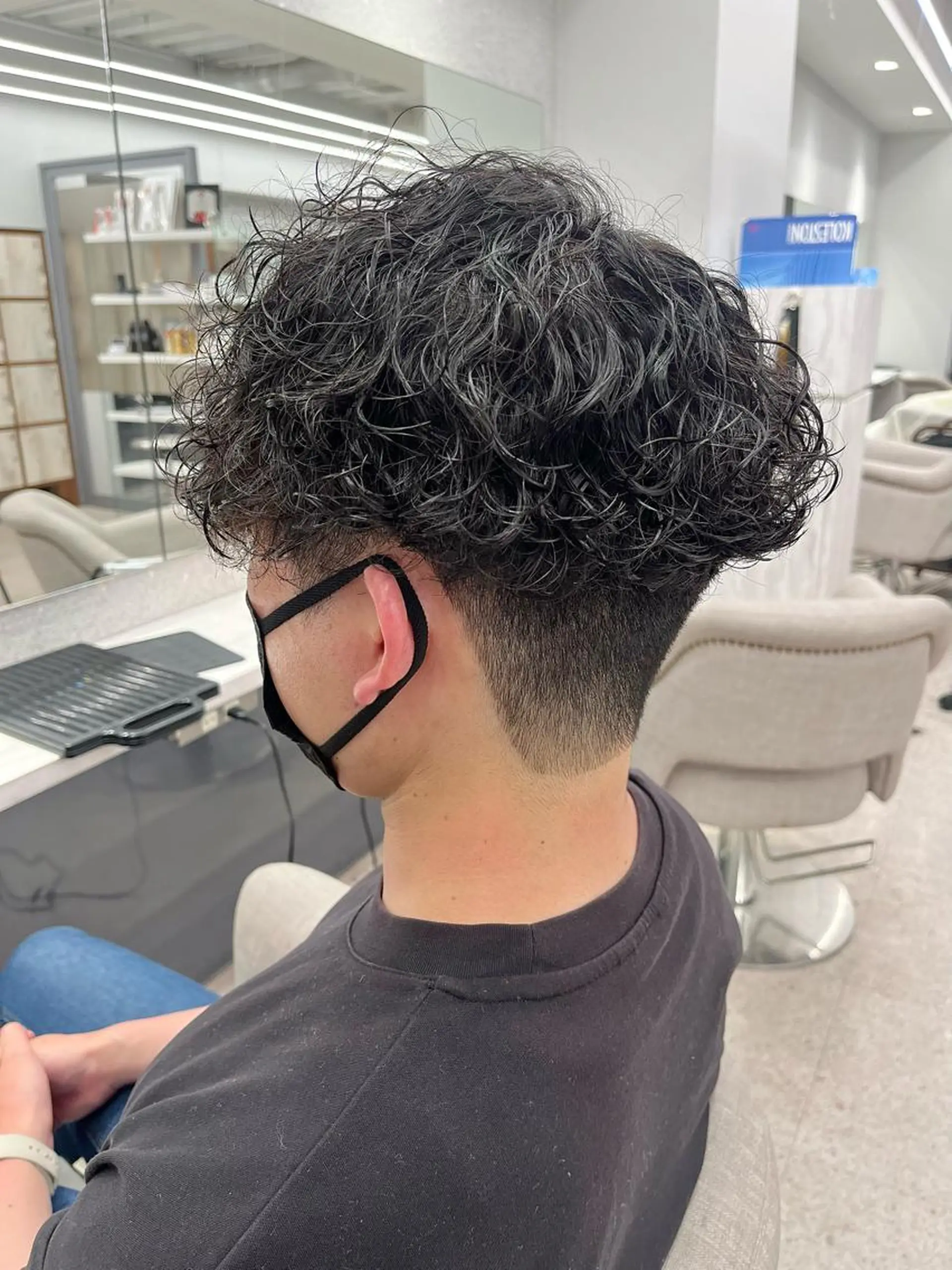 パーマ メンズ カット パーマ 🍐シャドウパーマ メンズ特化/守岡🍐のヘアスタイル