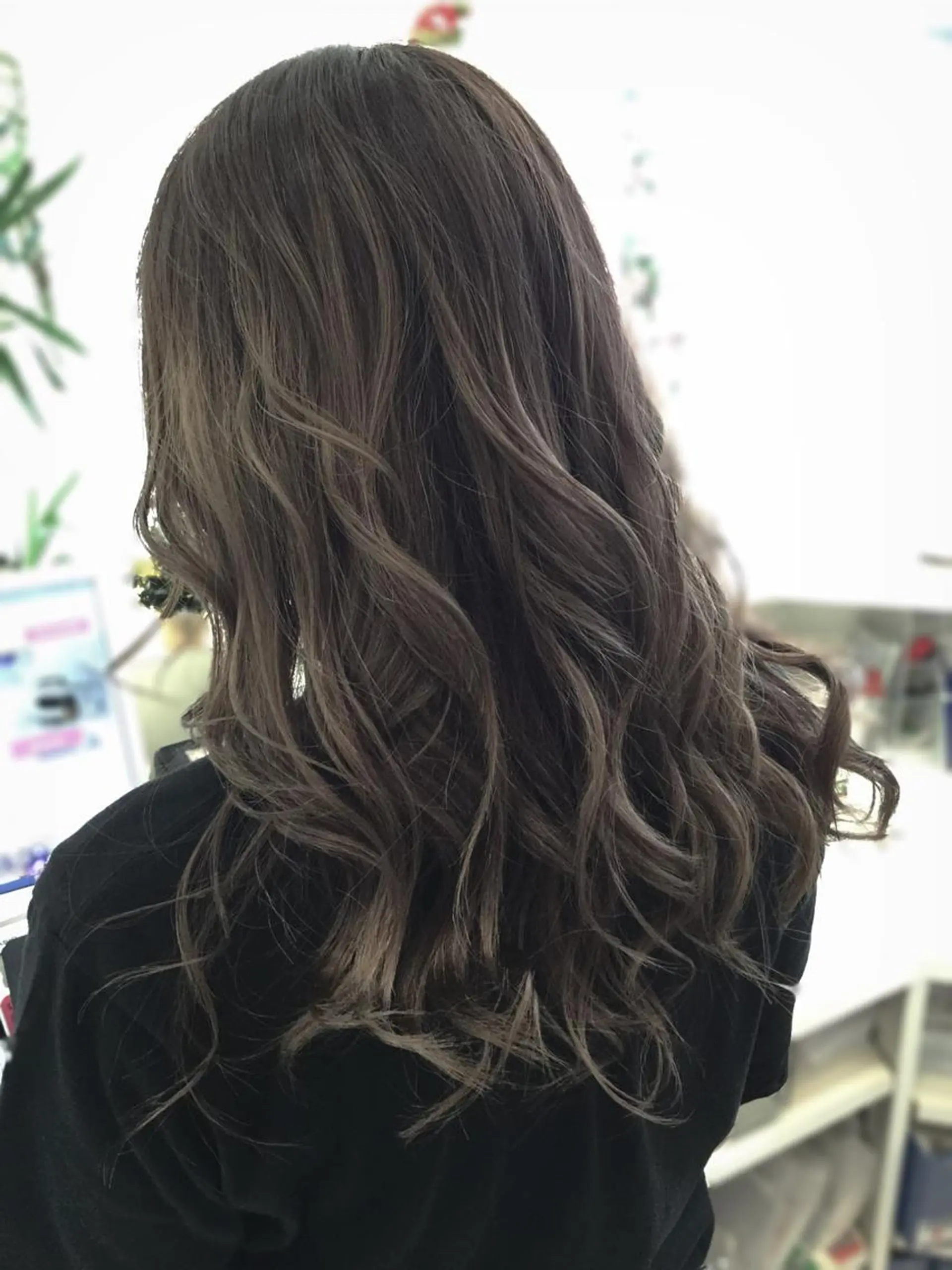 ロング カラー Ash 山田 勇太のヘアスタイル