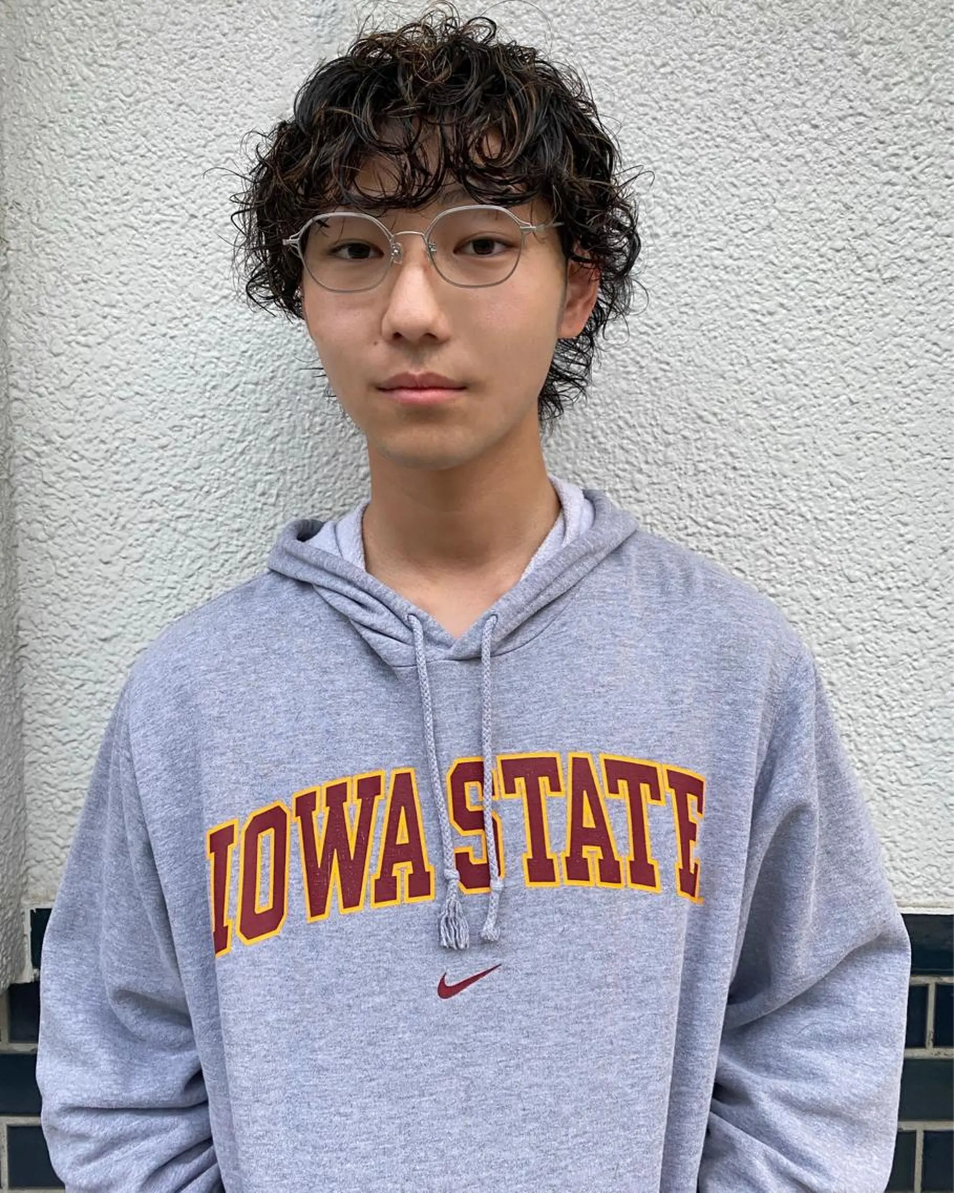 パーマ メンズ パーマ、髪質改善 カズマのヘアスタイル