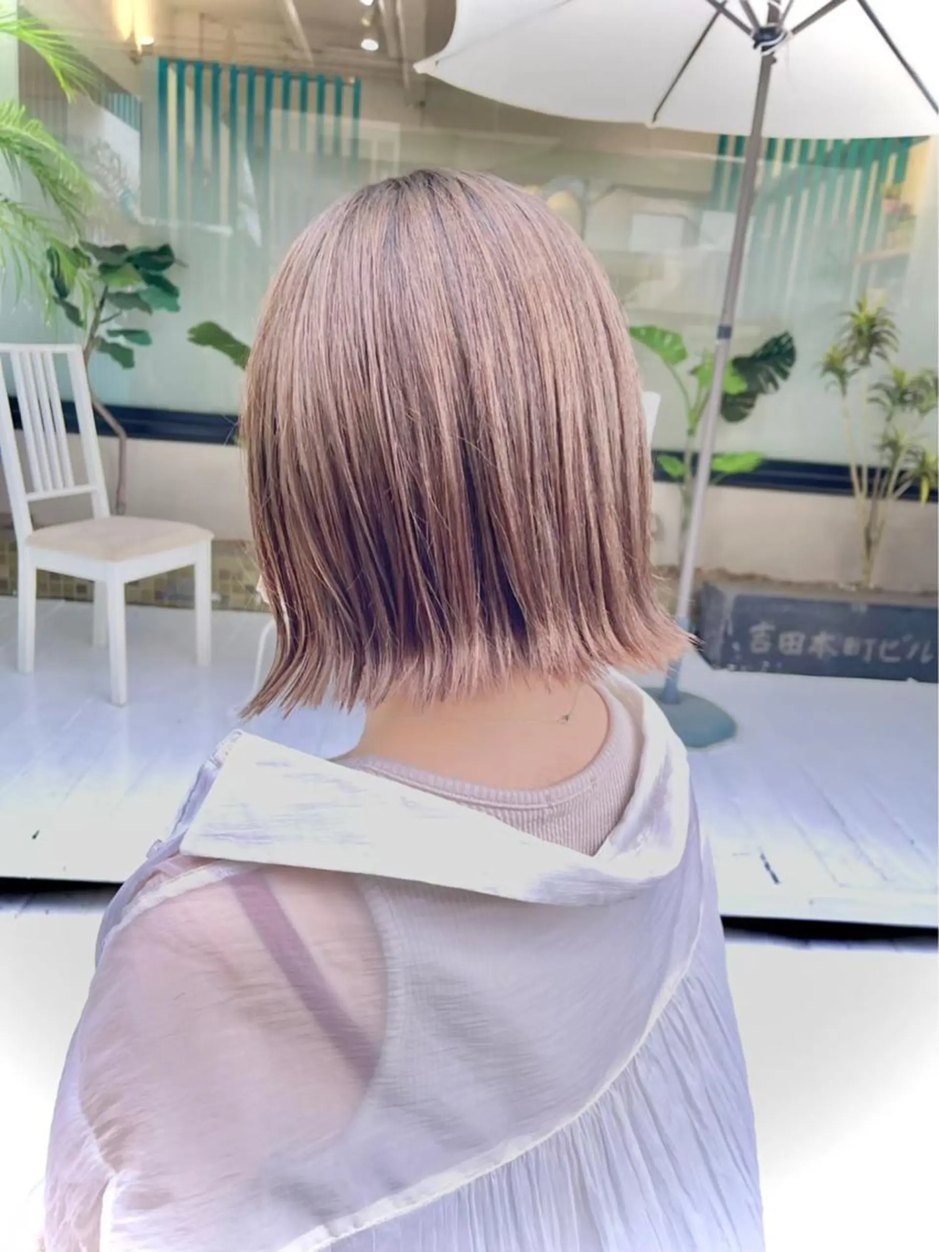 ショート ボブ 外ハネヘア HARONA所属・渡邊 恭汰のヘアスタイル