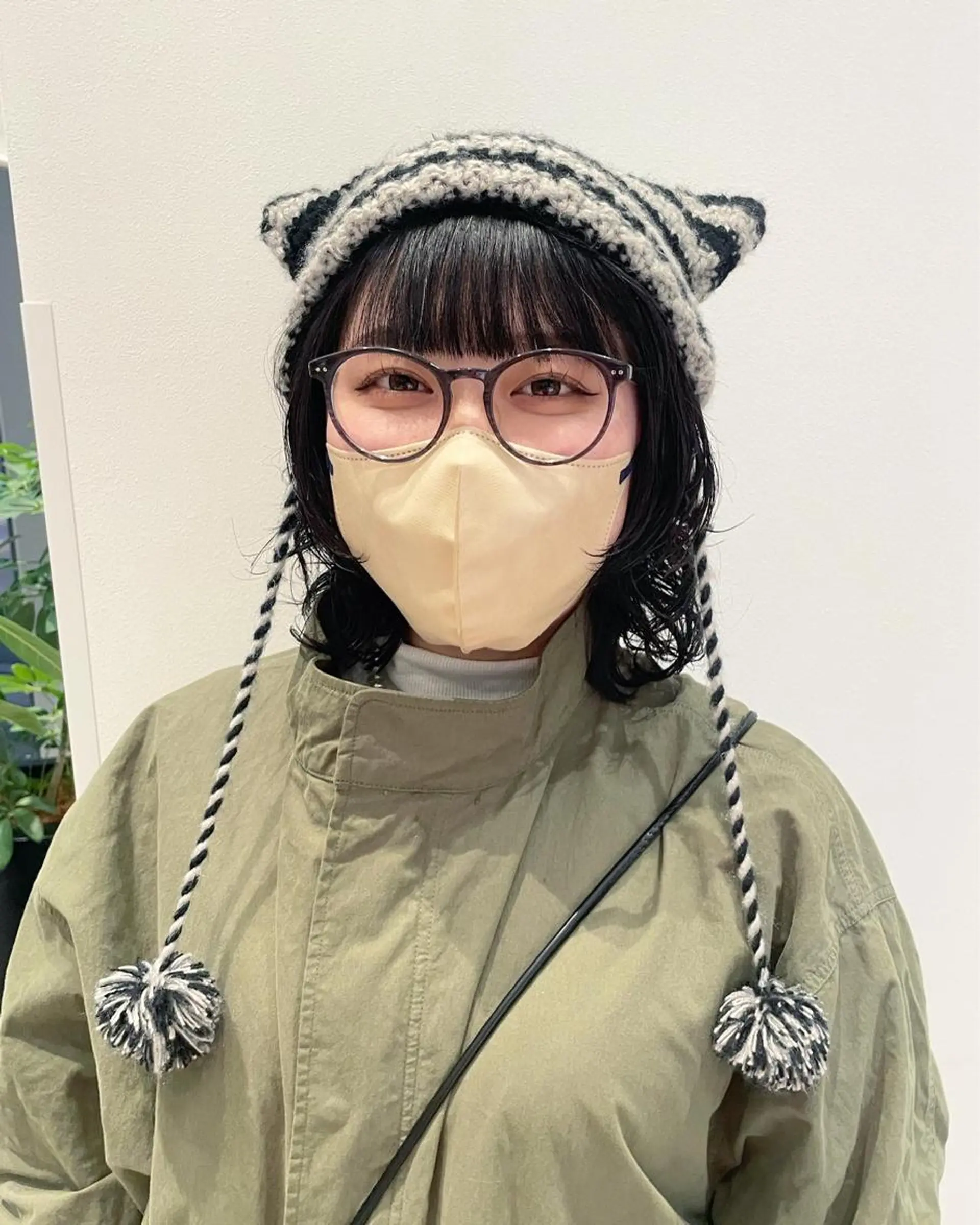 ミディアム パーマ K-two 谷町店所属・K-two谷町❄️ hinaのヘアスタイル