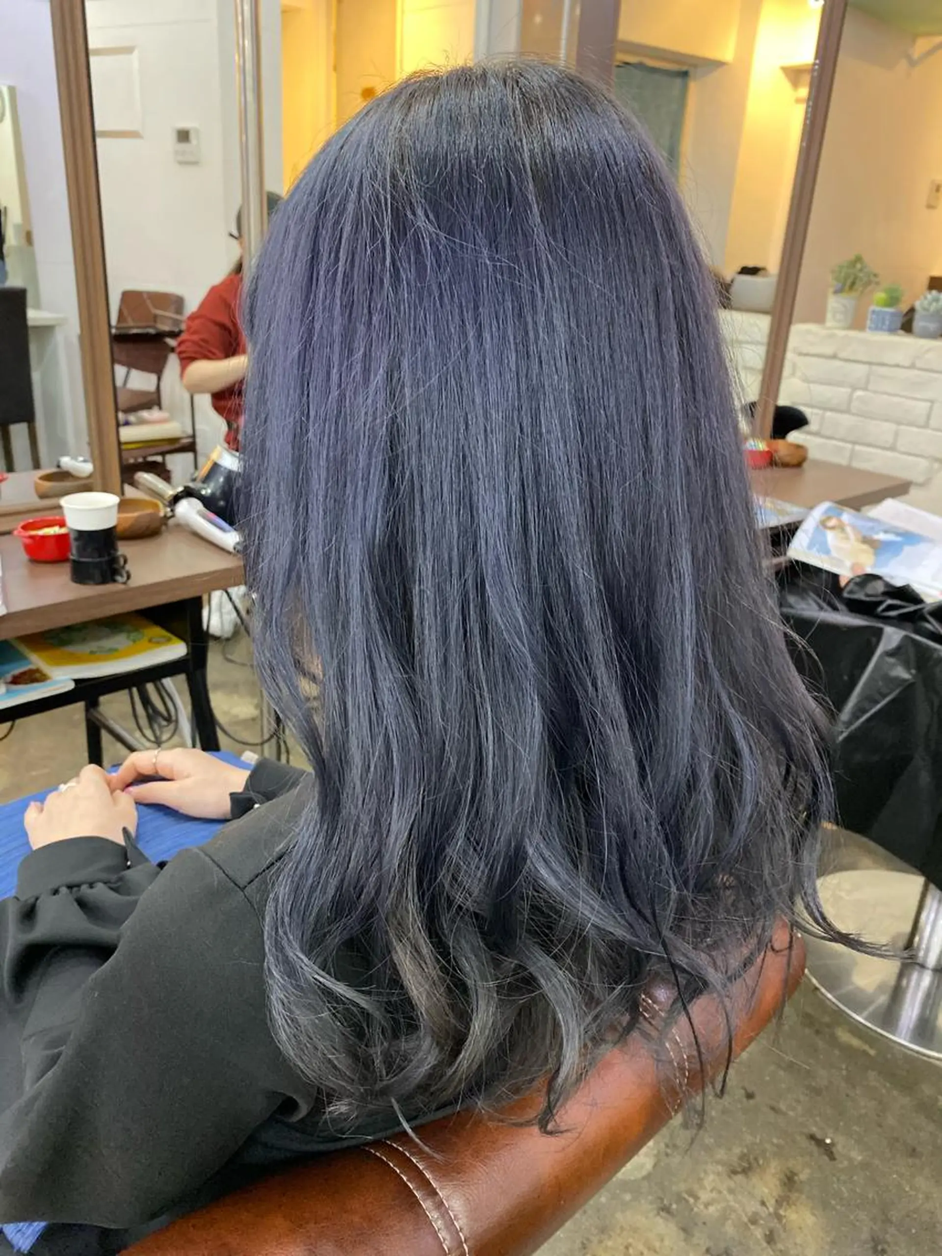 ロング カラー ヘアアレンジ 【艶髪×韓国風】 毛流れ職人 RYOのヘアスタイル