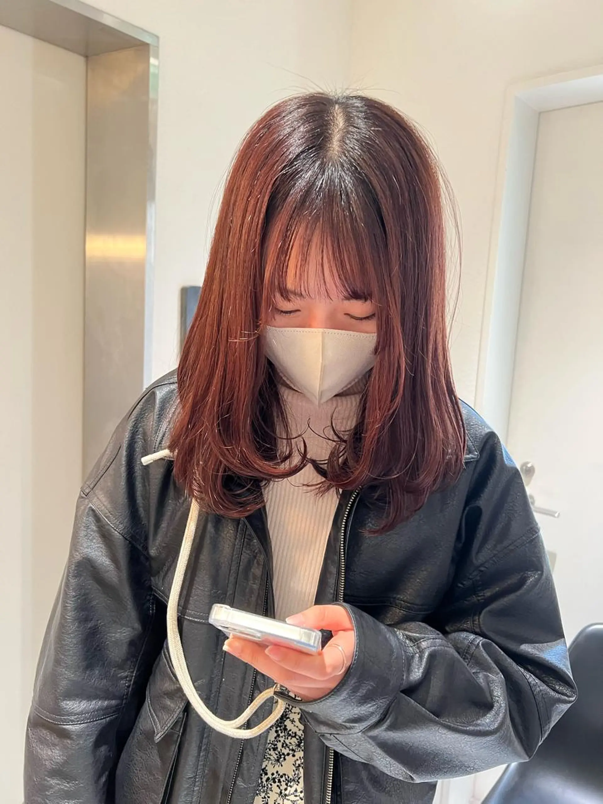 セミロング カラー ヘアアレンジ 顔周りカット レイヤーカット ✨ショート・ボブ✨ 🌿‬宮脇 彩華🌿のヘアスタイル