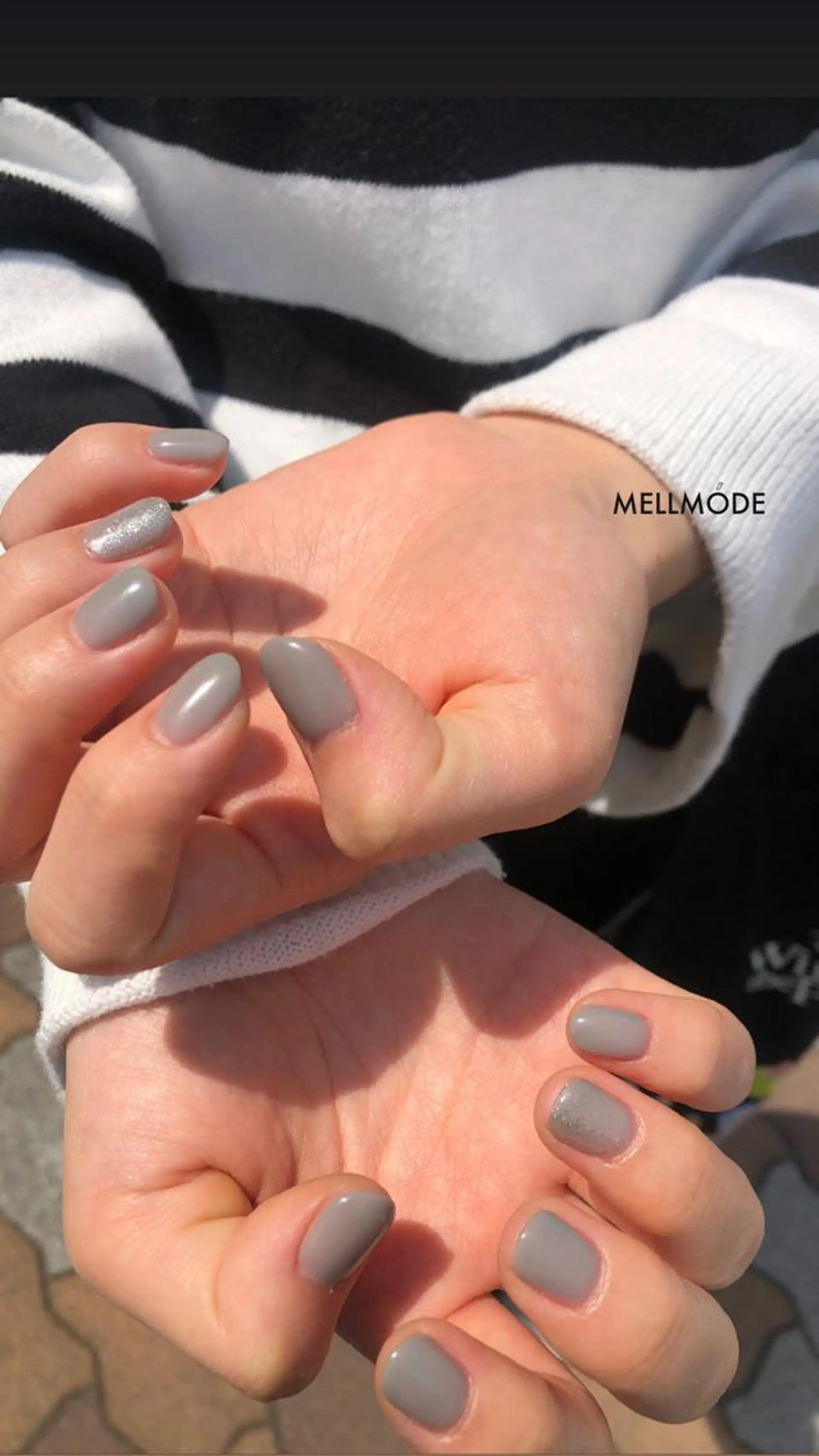 ネイル ラメ(グリッター) MELLMODE所属・Nakano Kanaのネイルデザイン