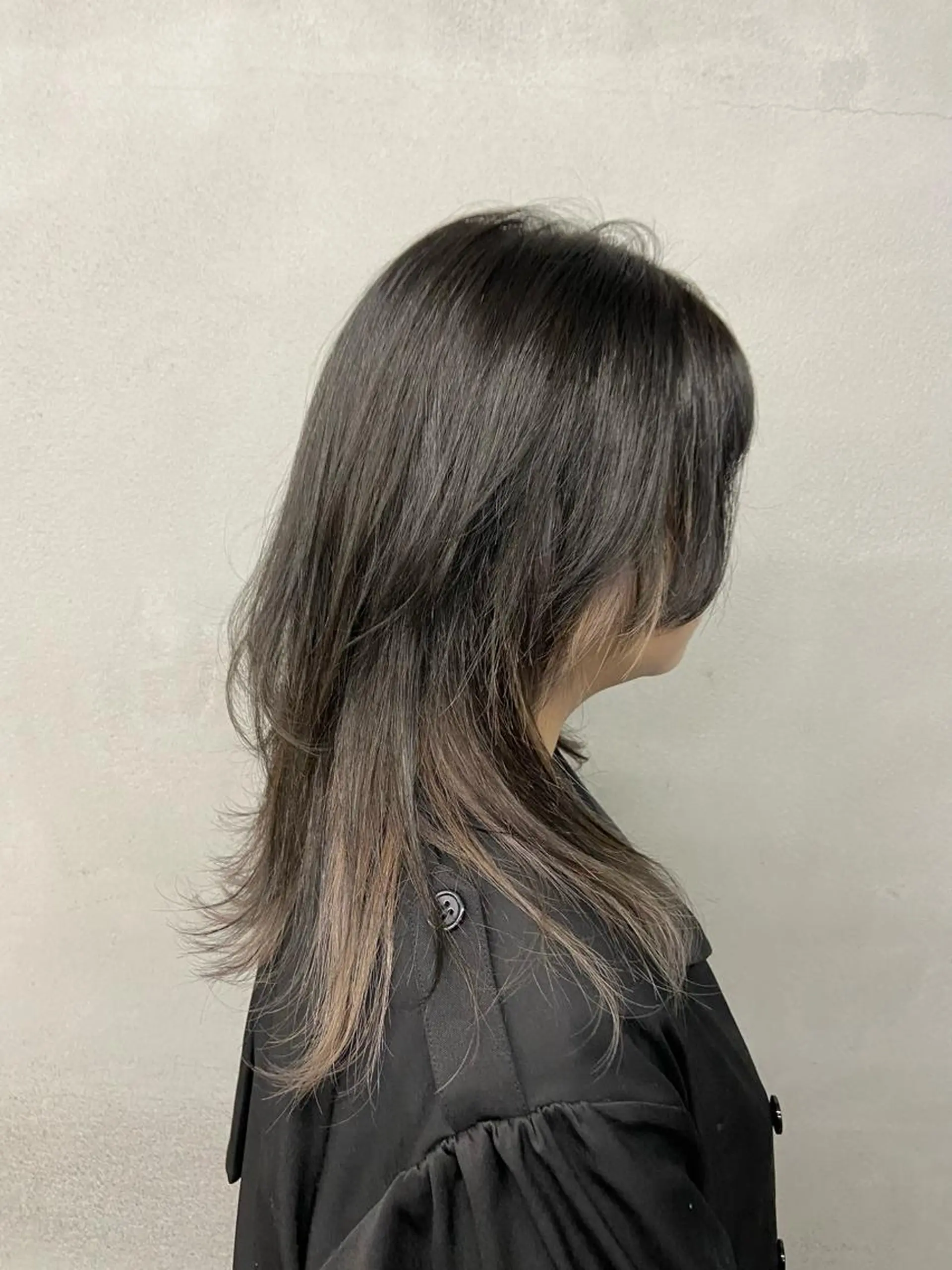 セミロング カラー メンズ/ダブルカラー /パーマ/来栖慧💈のヘアスタイル