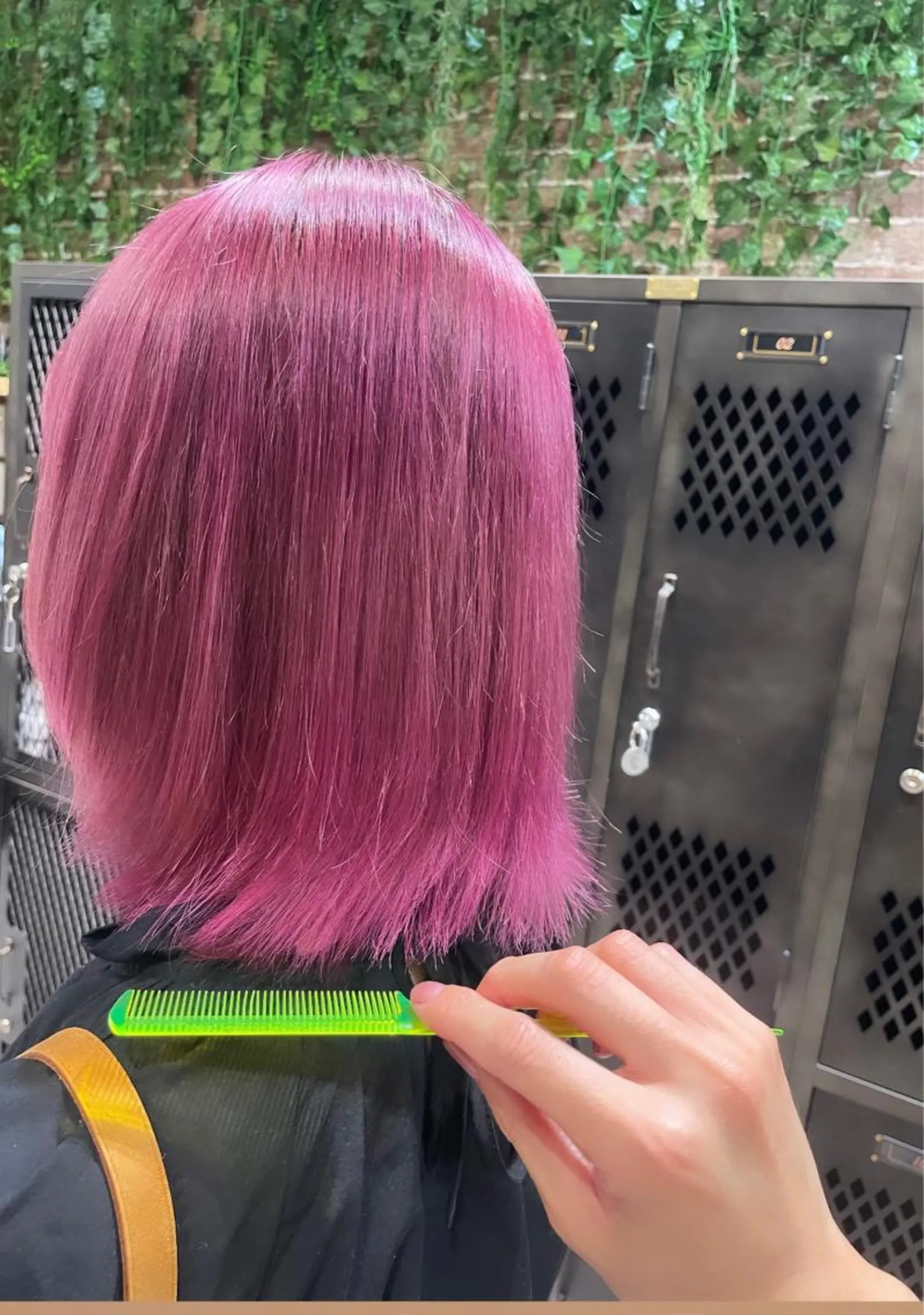 ショート ボブ デート ハイライト 髪質改善 韓国風ヘア ヘアカラー トリートメント 【20代ダメージ毛に 髪質改善】のヘアスタイル