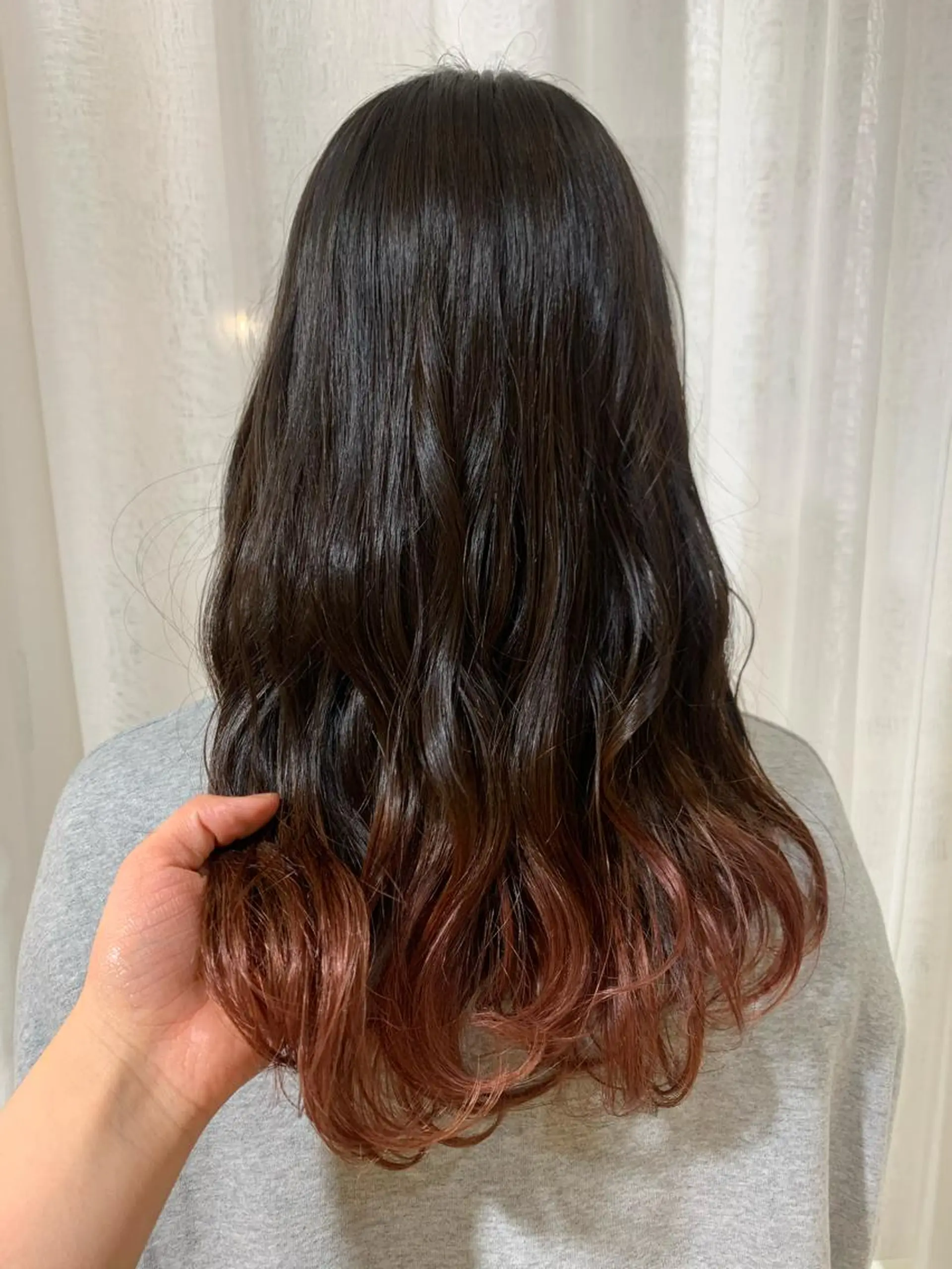 カラー グラデーションカラー 天野 玲菜のマツエク・マツパデザイン